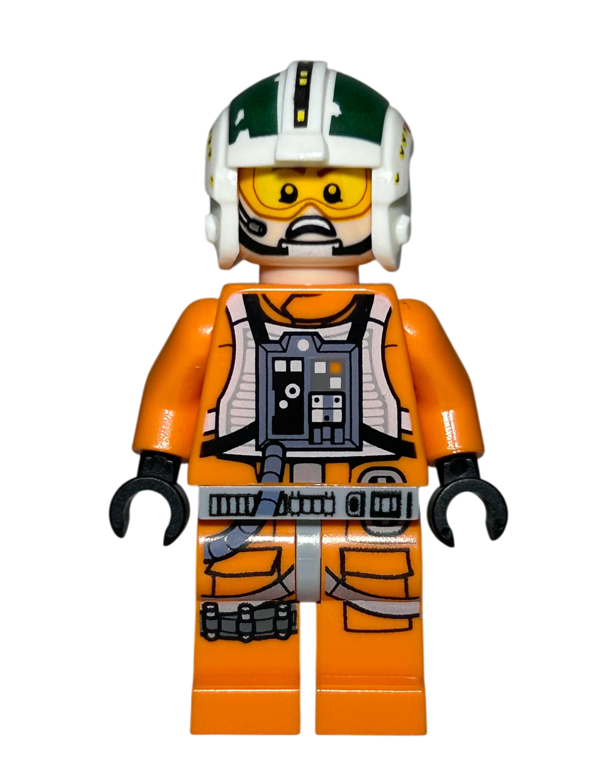 Wedge Antilles SW1081 LEGO Star Wars Minifigur Vorderansicht brick2d2