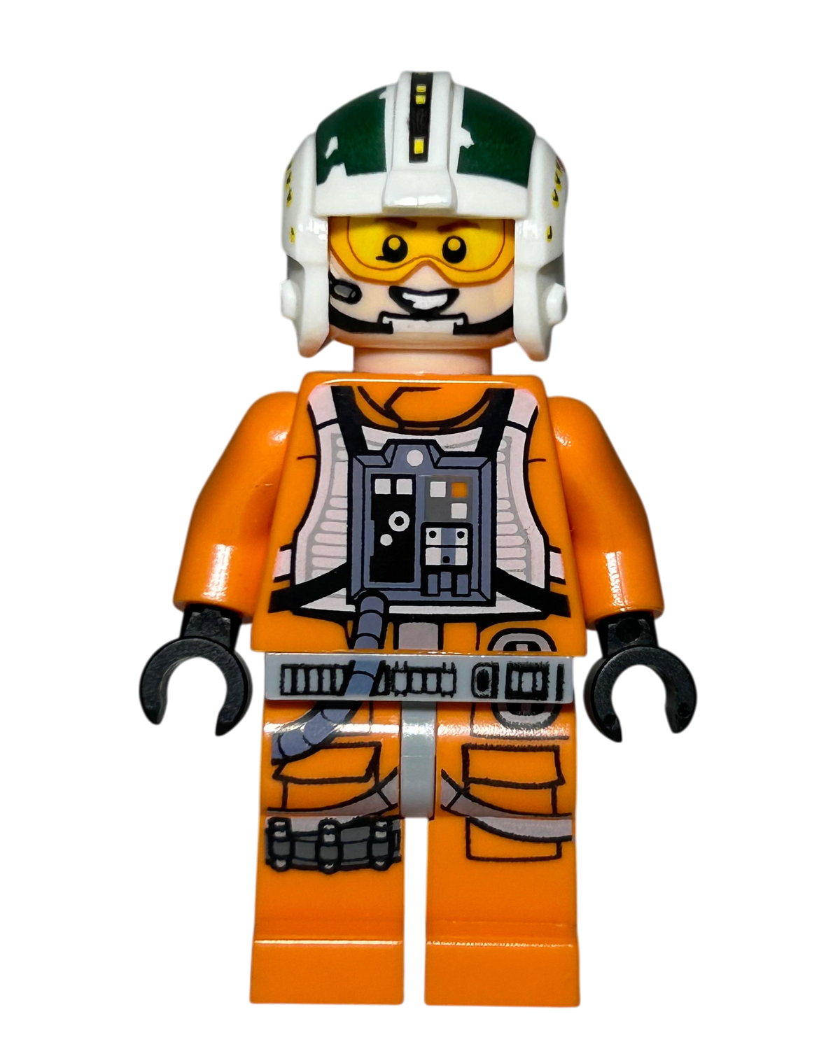 Wedge Antilles SW1081 LEGO Star Wars Minifigur Detailansicht brick2d2