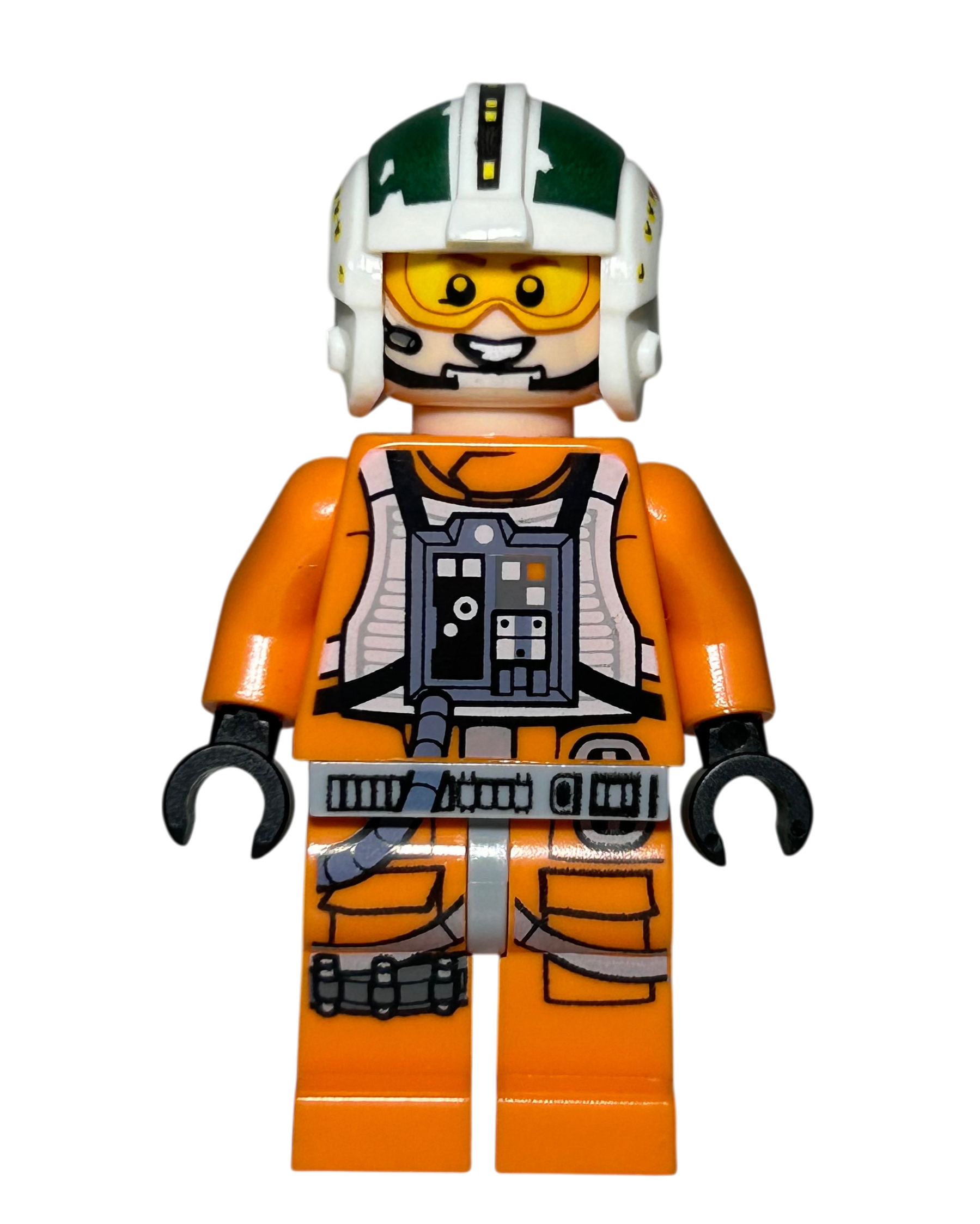 Wedge Antilles SW1081 LEGO Star Wars Minifigur Detailansicht brick2d2