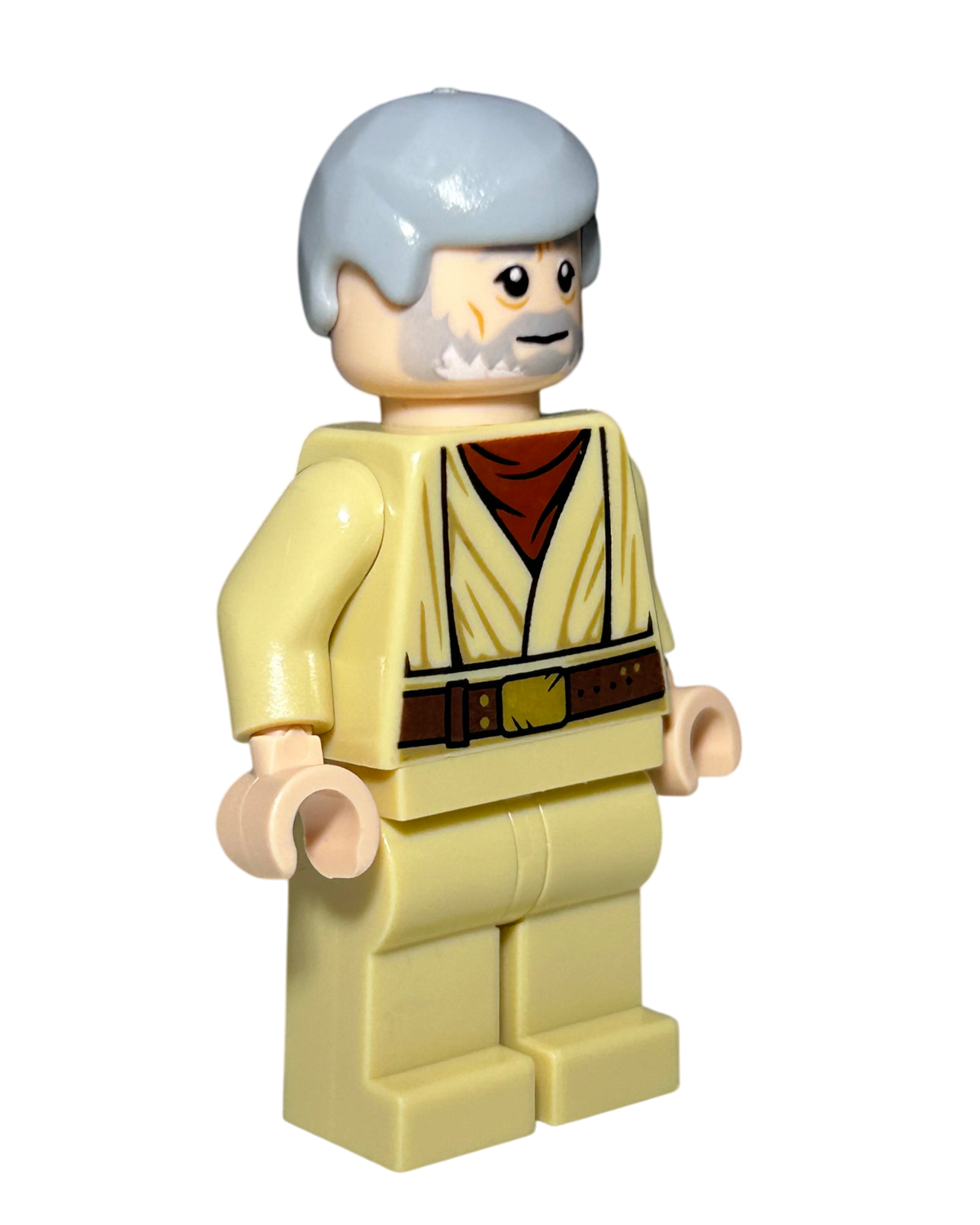 LEGO Star Wars Minifigur Obi-Wan Kenobi Episode IV SW1084 Seitenansicht links brick2d2