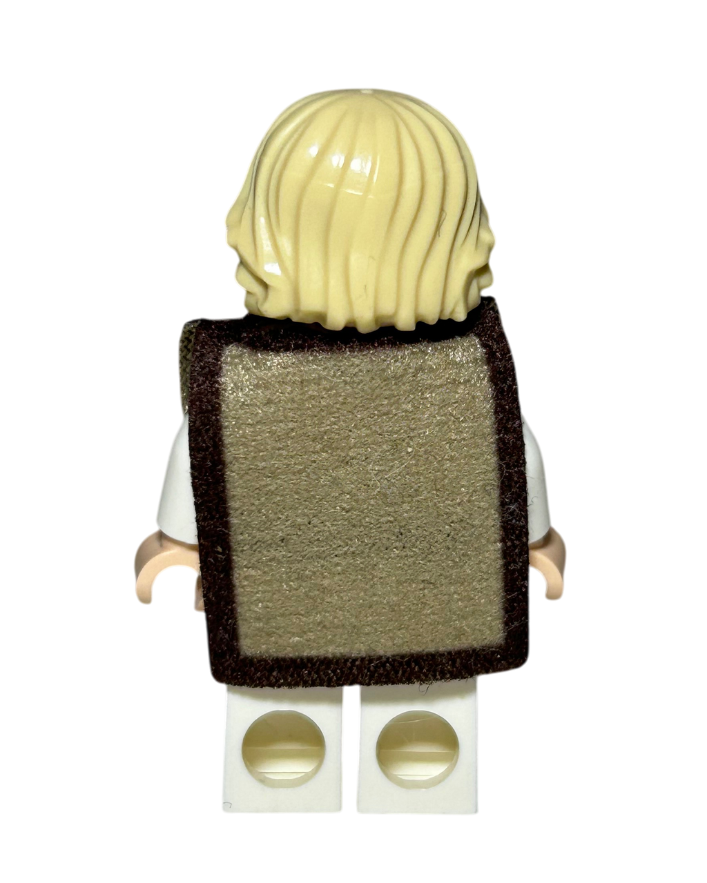 Luke Skywalker SW1086 LEGO Star Wars Minifigur mit Stoff Poncho Rückansicht brick2d2