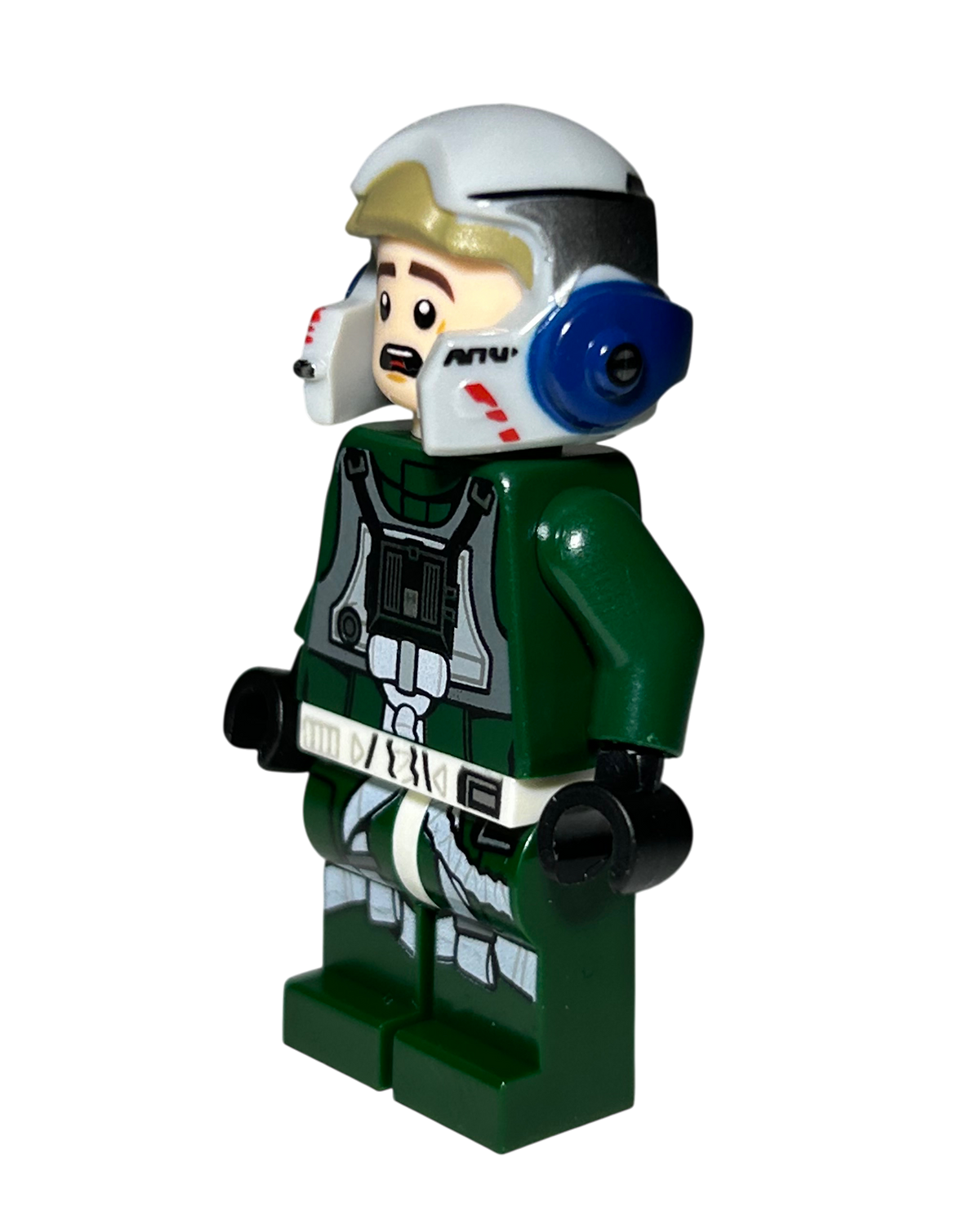 Rebel A Wing Pilot UCS Version SW1092 LEGO Star Wars Minifigur Seitenansicht rechts brick2d2