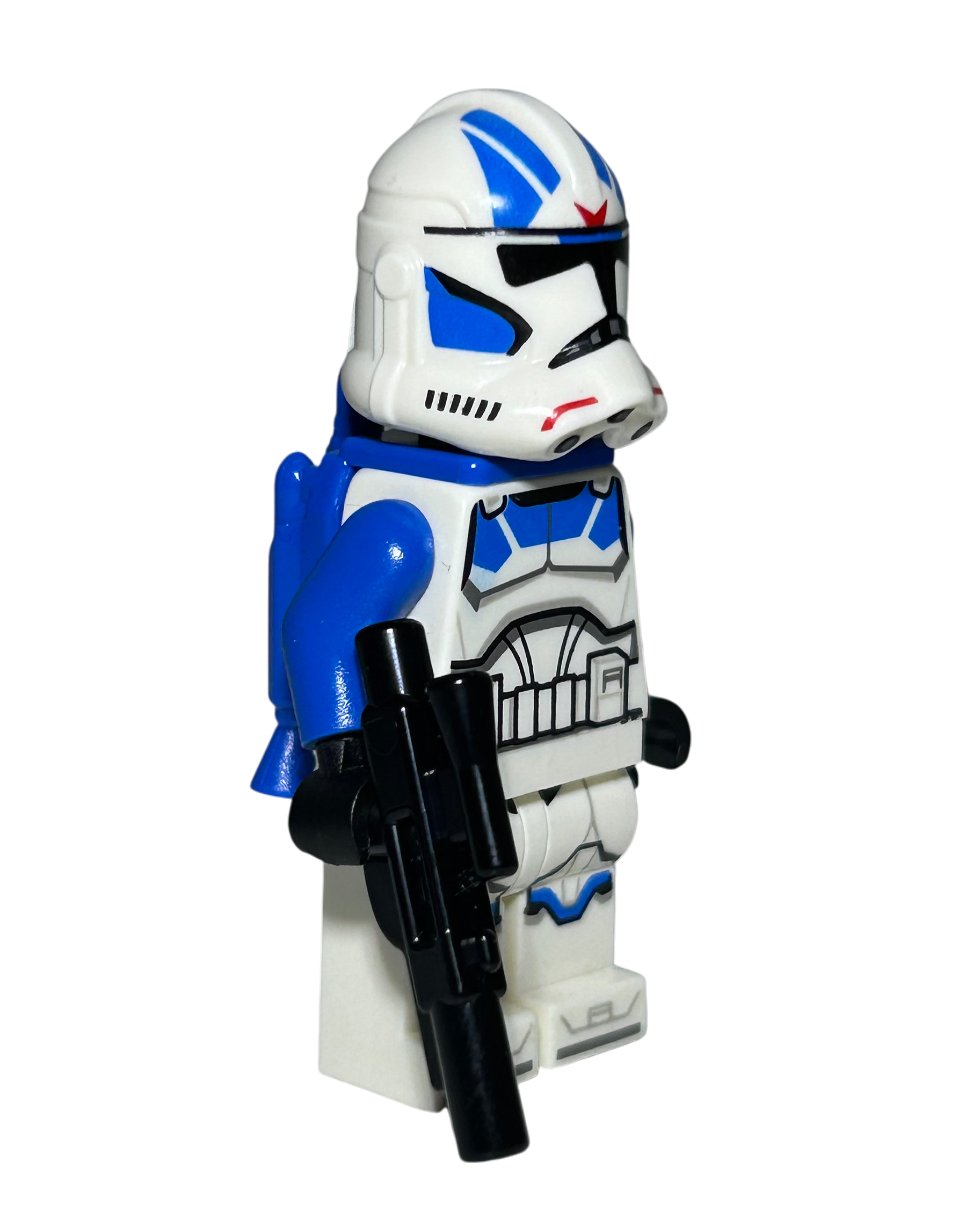 Jetpack Trooper der 501 SW1093 LEGO Star Wars Minifigur Seitenansicht rechts brick2d2