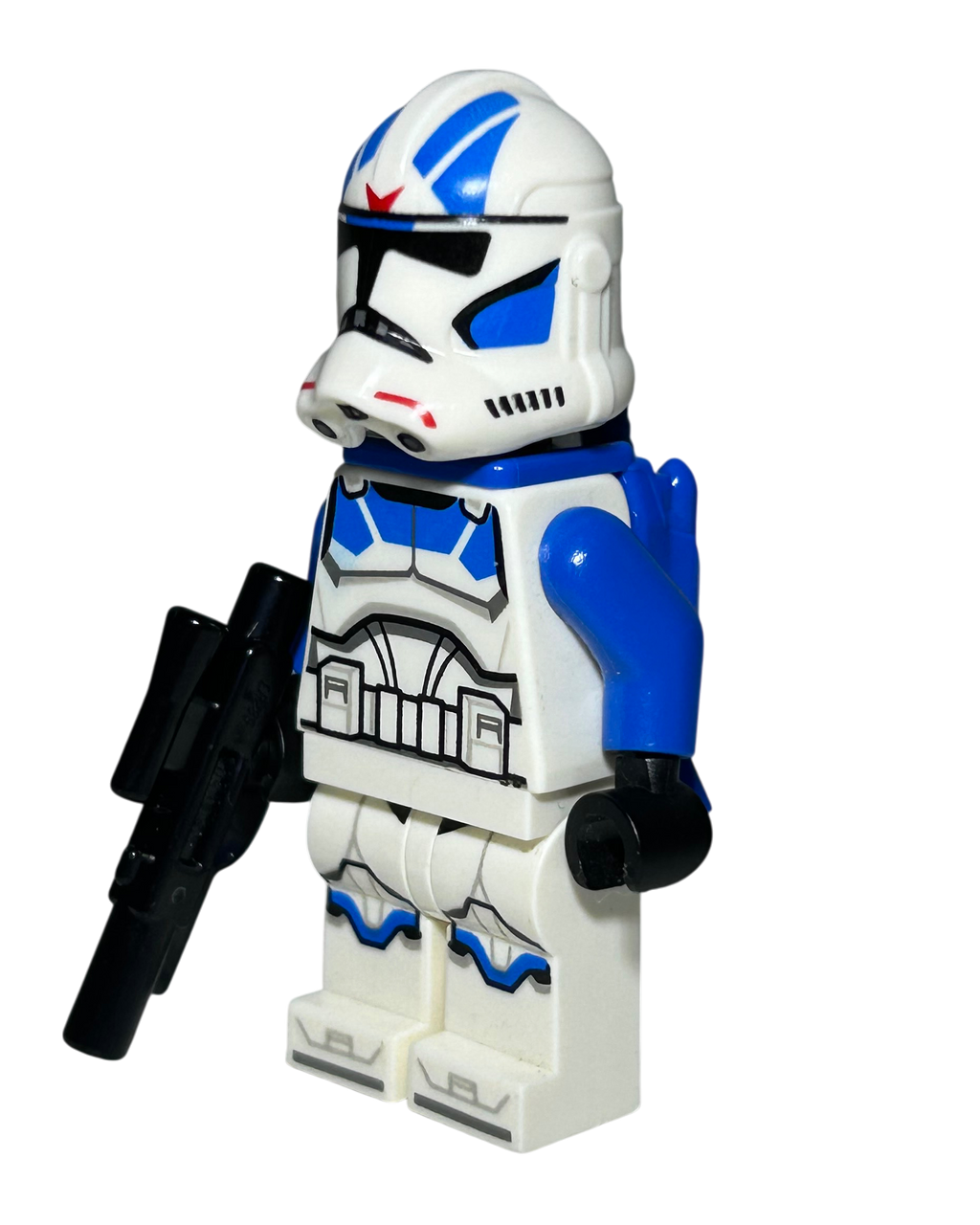 Jetpack Trooper der 501 SW1093 LEGO Star Wars Minifigur Seitenansicht links brick2d2