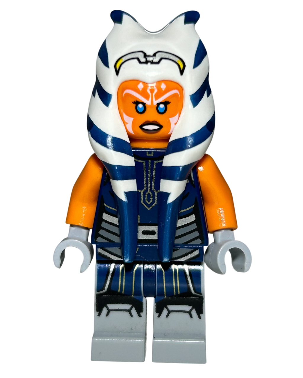Ahsoka Tano Erwachsen SW1096 LEGO Star Wars Minifigur Detailansicht brick2d2
