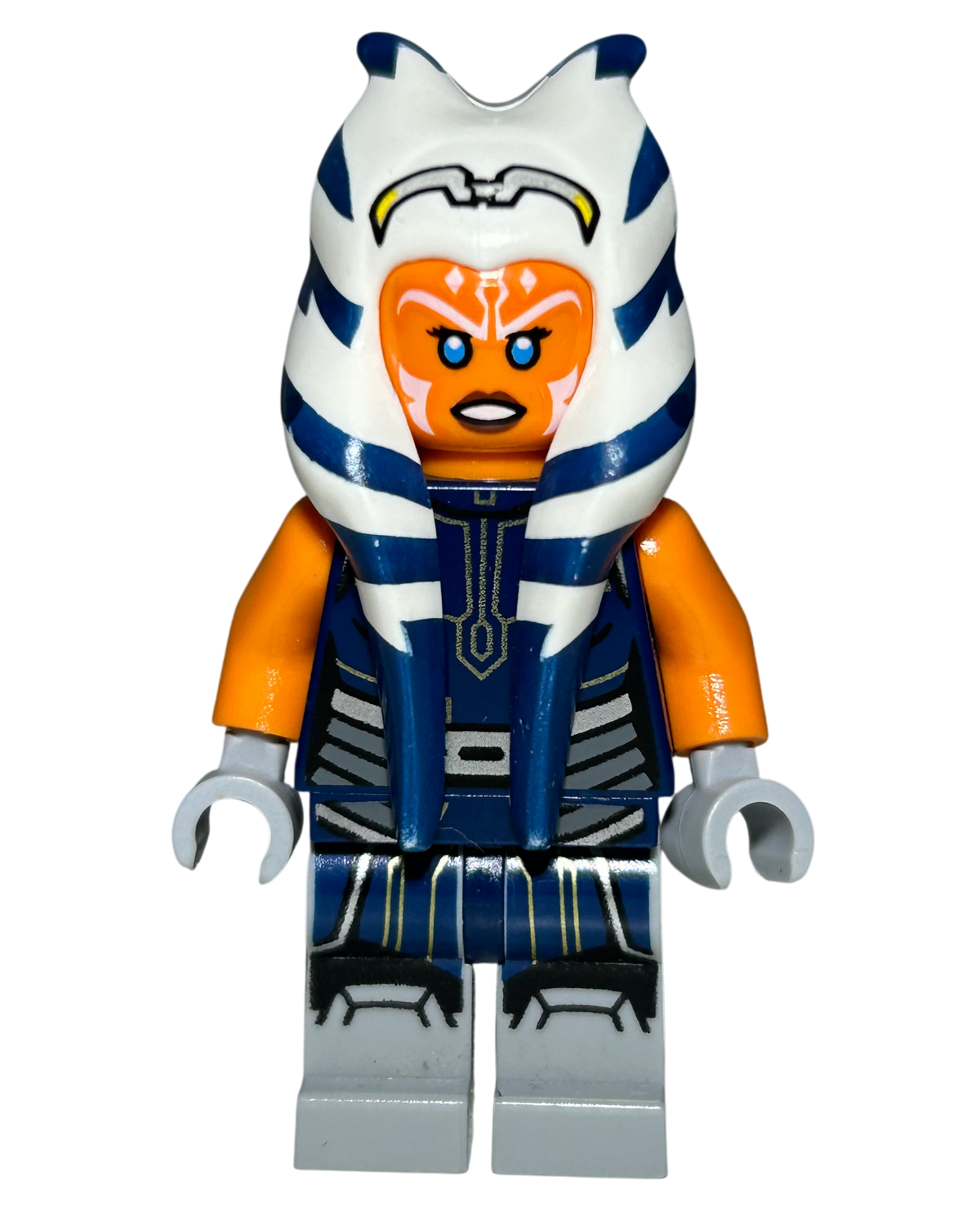 Ahsoka Tano Erwachsen SW1096 LEGO Star Wars Minifigur Detailansicht brick2d2