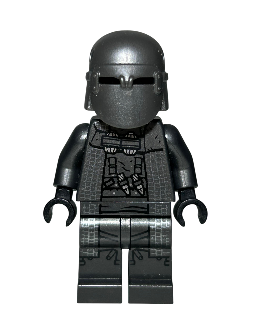 Knight Of Ren Cardo SW1099 LEGO Star Wars Minifigur Vorderansicht brick2d2