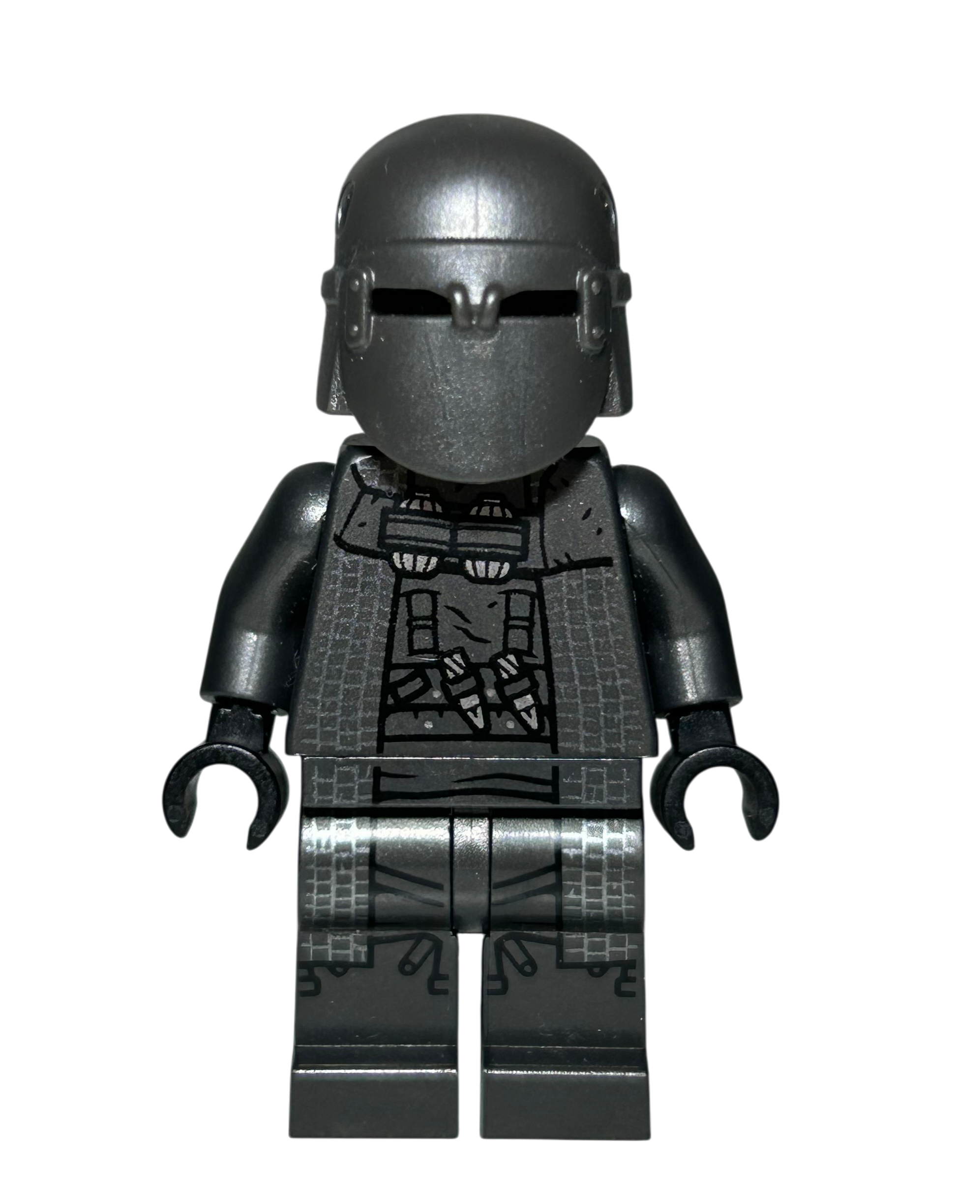 Knight Of Ren Cardo SW1099 LEGO Star Wars Minifigur Vorderansicht brick2d2