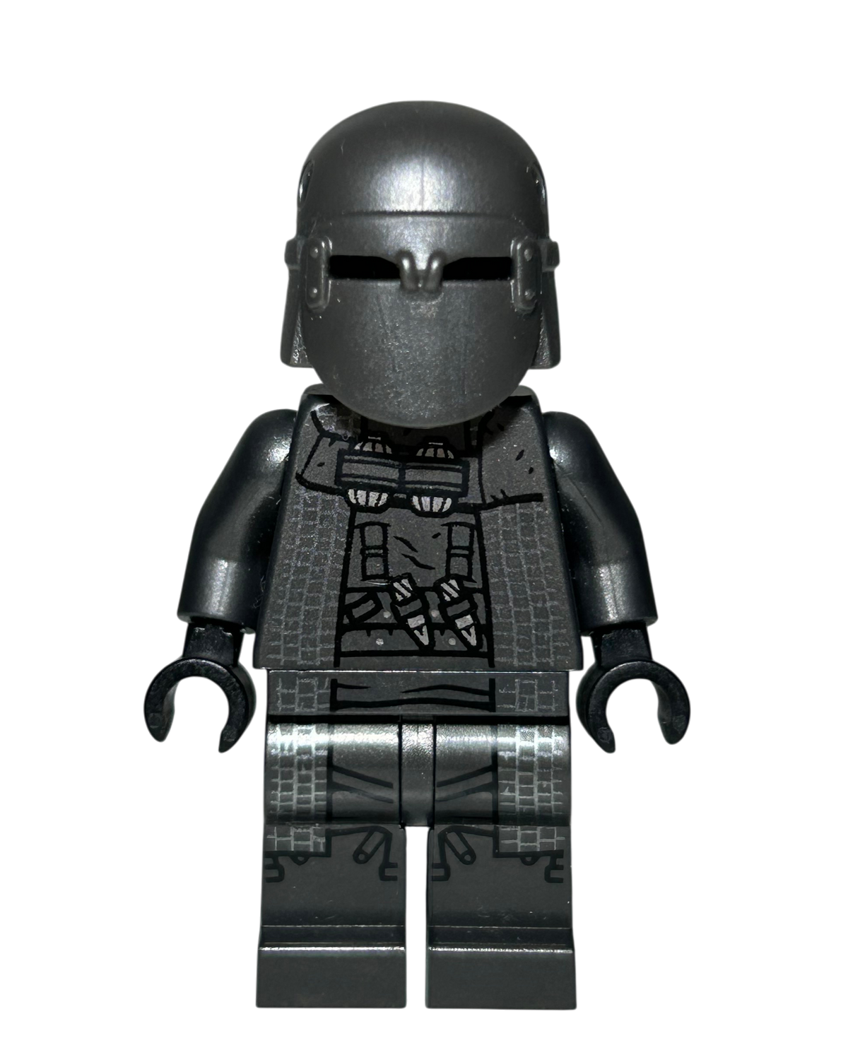 Knight Of Ren Cardo SW1099 LEGO Star Wars Minifigur Vorderansicht brick2d2