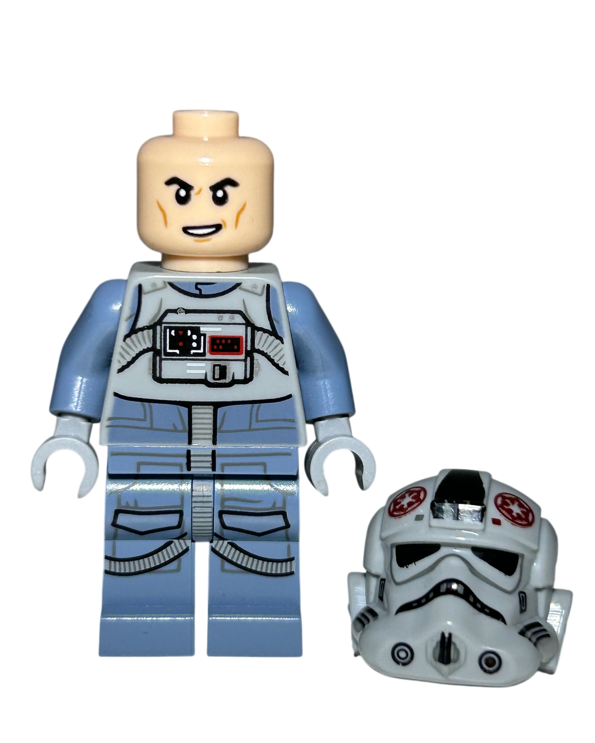 Imperial AT-AT Driver SW1105 LEGO Star Wars Minifigur Detailansicht brick2d2