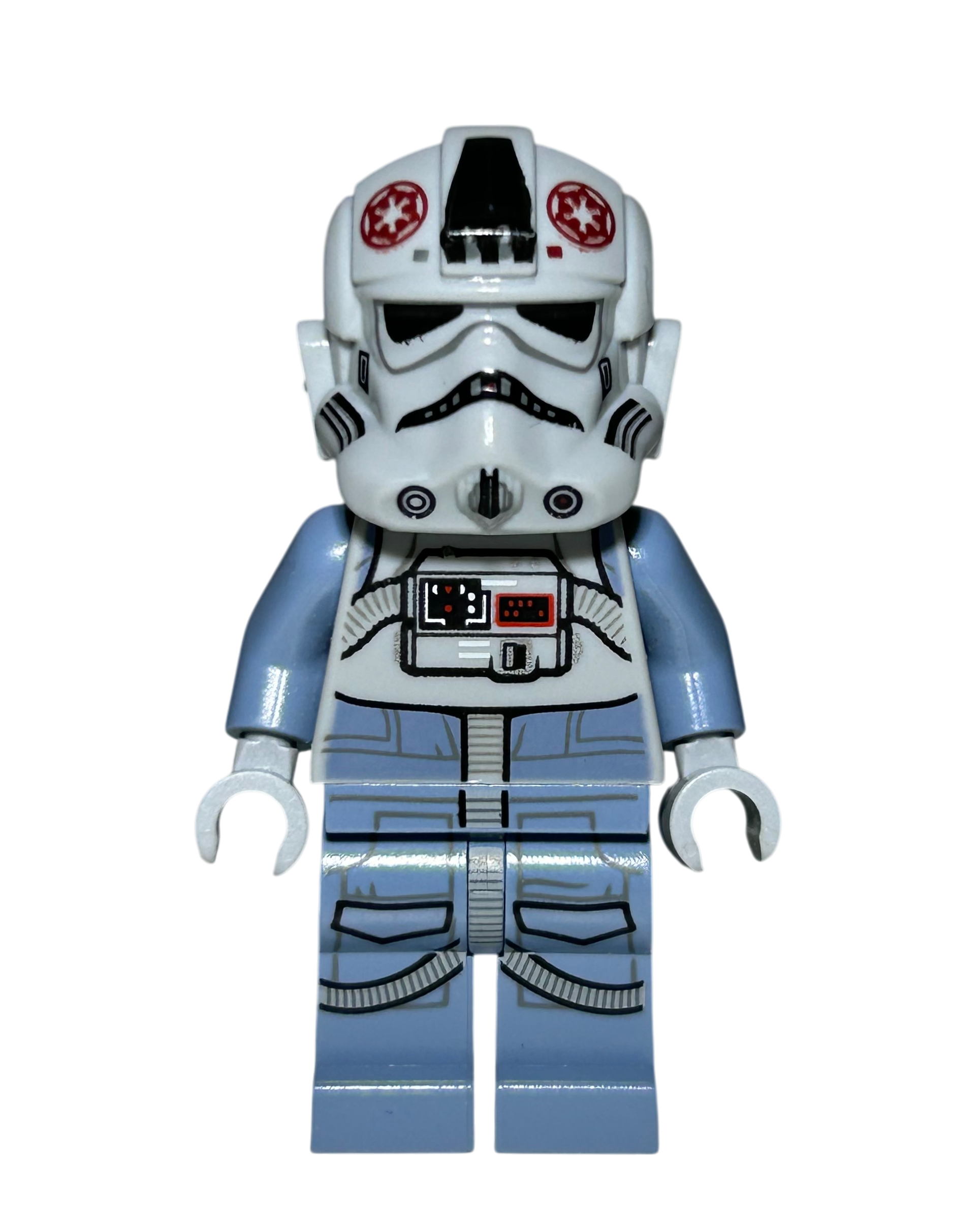 Imperial AT-AT Driver SW1105 LEGO Star Wars Minifigur Vorderansicht brick2d2