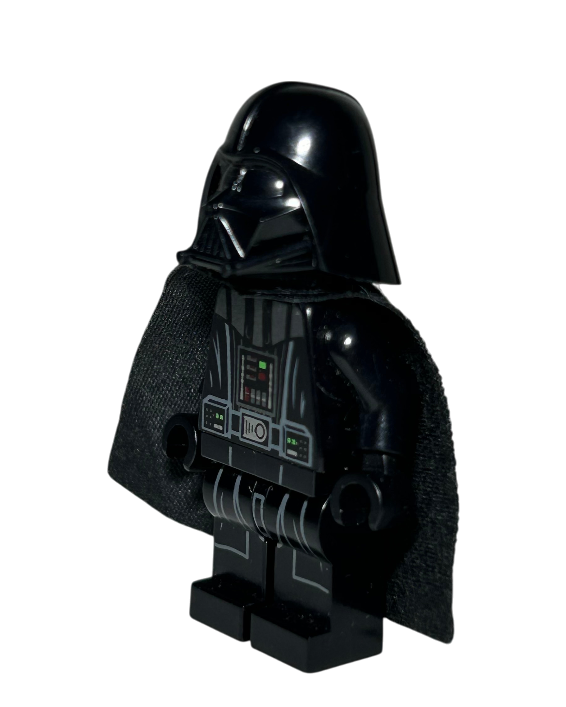 Darth Vader mit Papier Cape SW1106 LEGO Star Wars Minifigur Seitenansicht rechts brick2d2