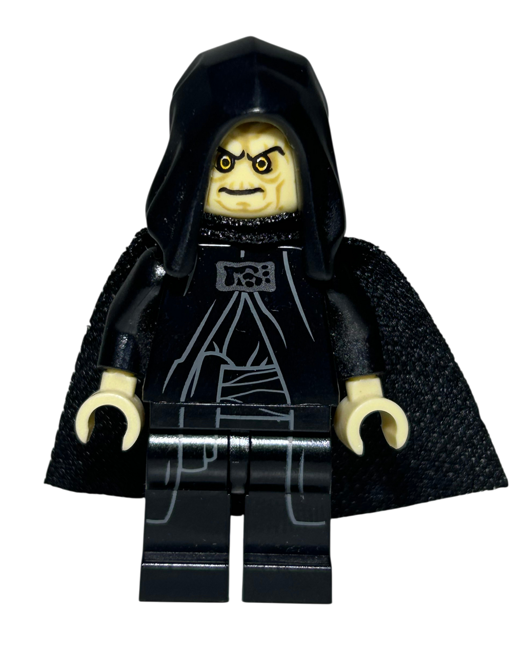 Imperator Palpatine SW1107 LEGO Star Wars Minifigur Detailansicht brick2d2