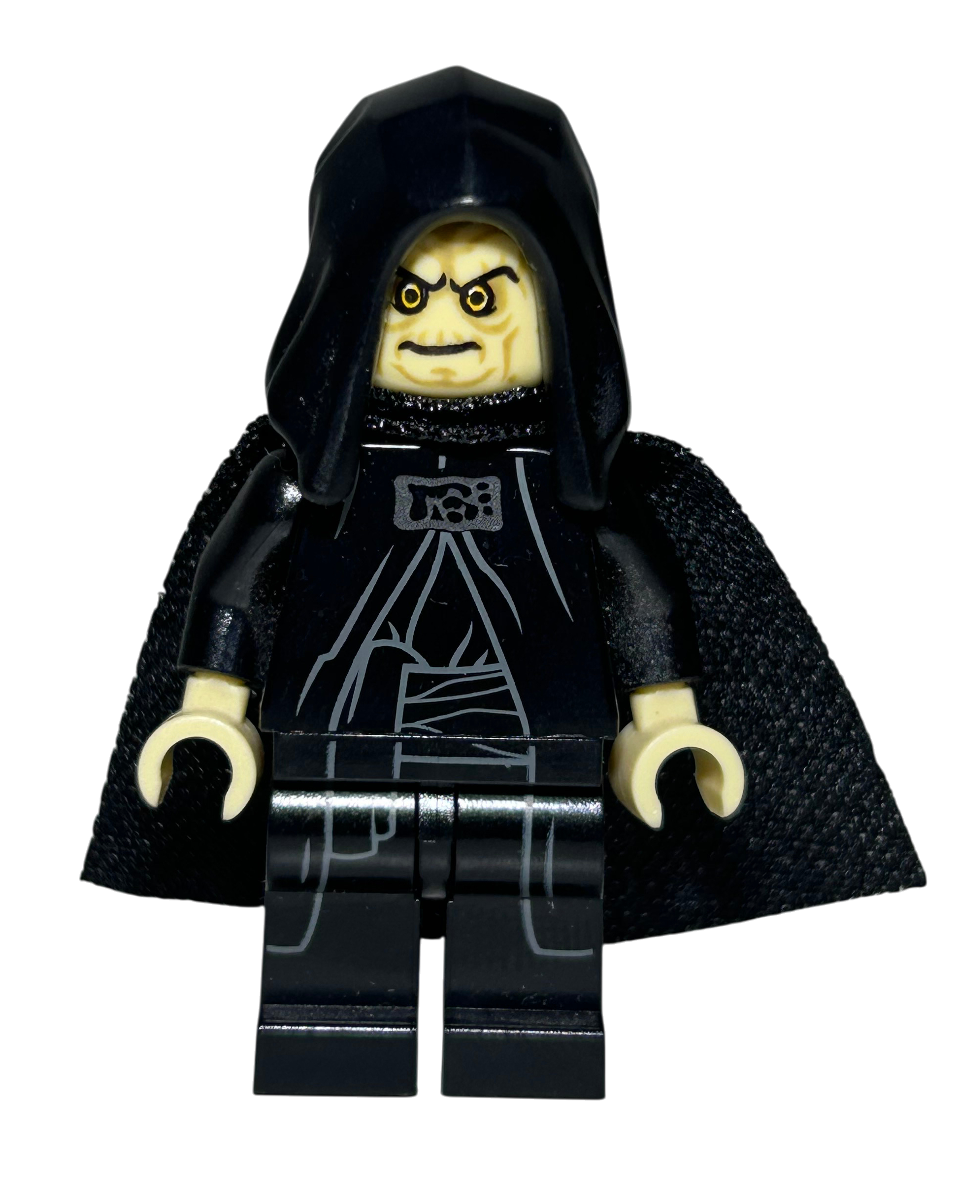 Imperator Palpatine SW1107 LEGO Star Wars Minifigur Detailansicht brick2d2