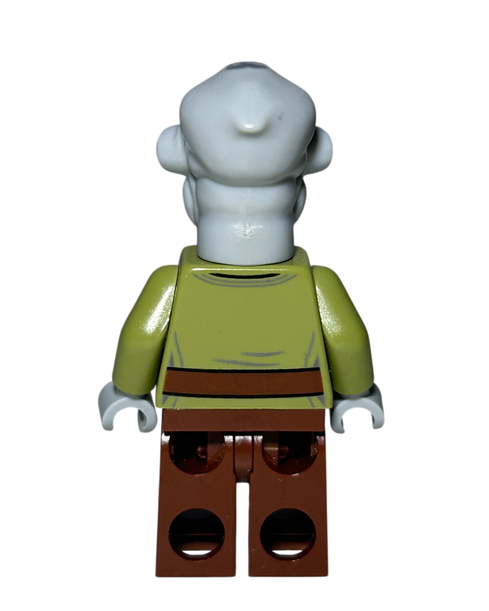 Lieutenant Bek SW1109 Mon Calamari LEGO Star Wars Minifigur Rückansicht brick2d2
