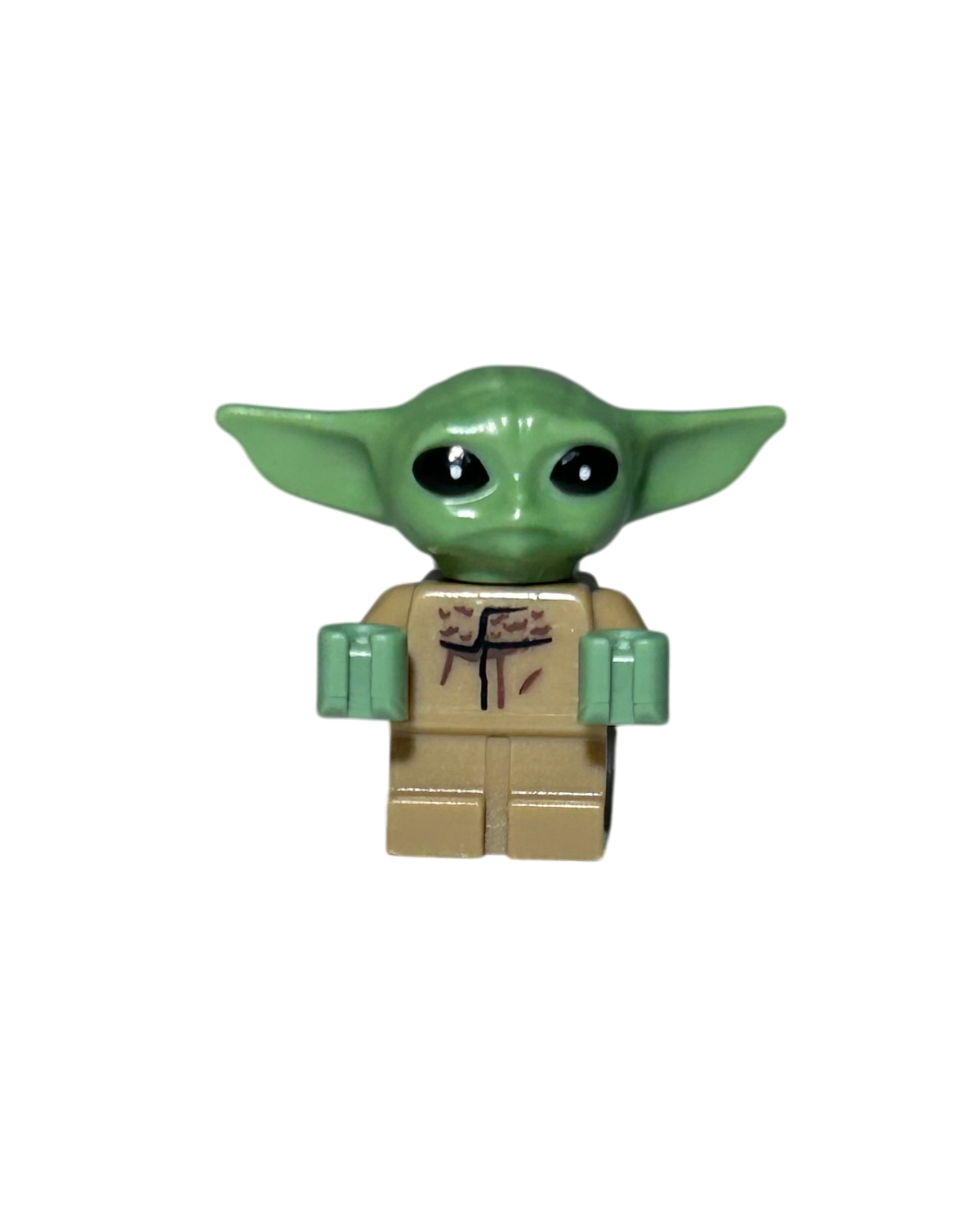 Grogu SW1113 LEGO Star Wars Minifigur Vorderansicht 