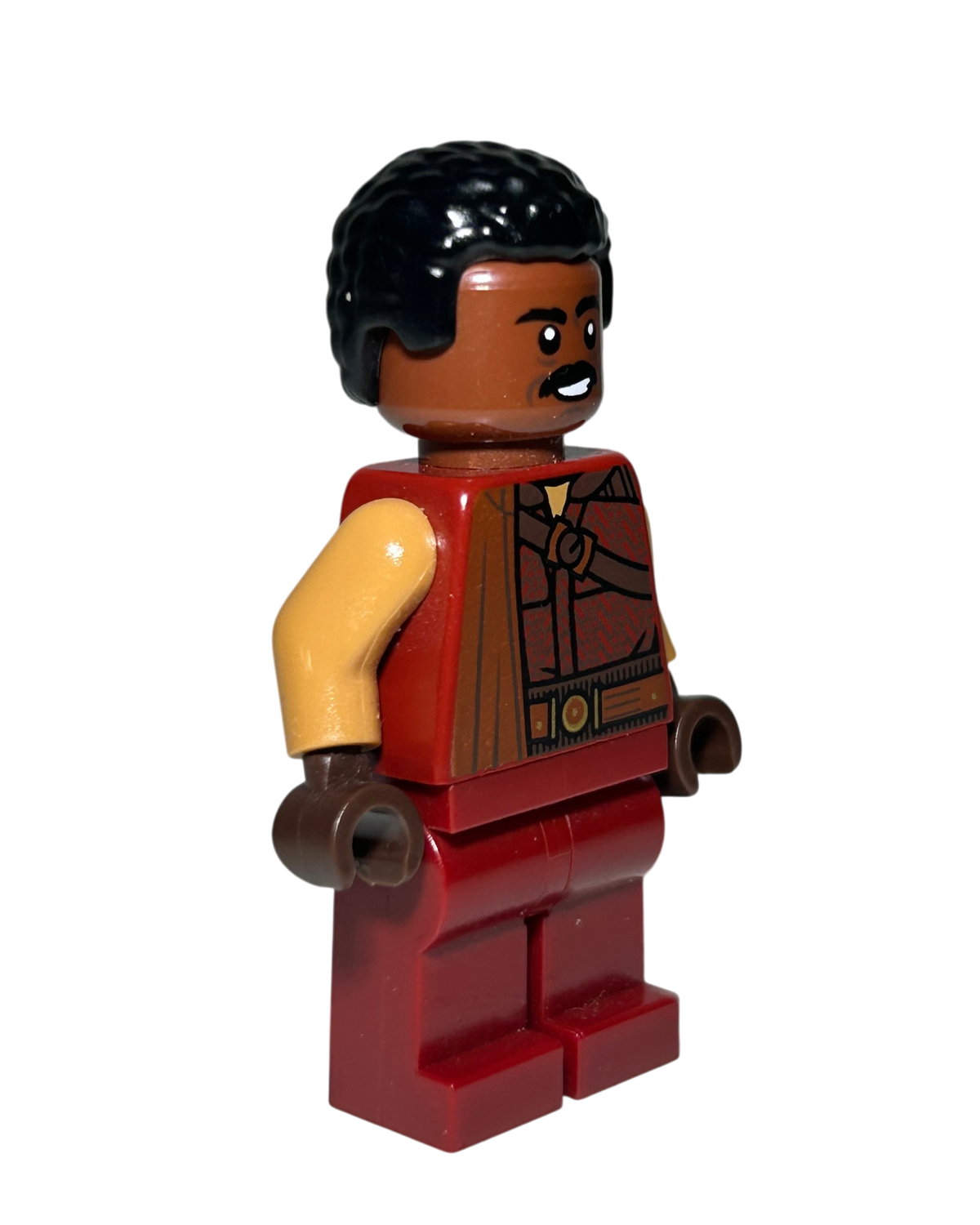 Greef Karga SW1114 LEGO Star Wars Minifigur rote Robe Seitenansicht links brick2d2