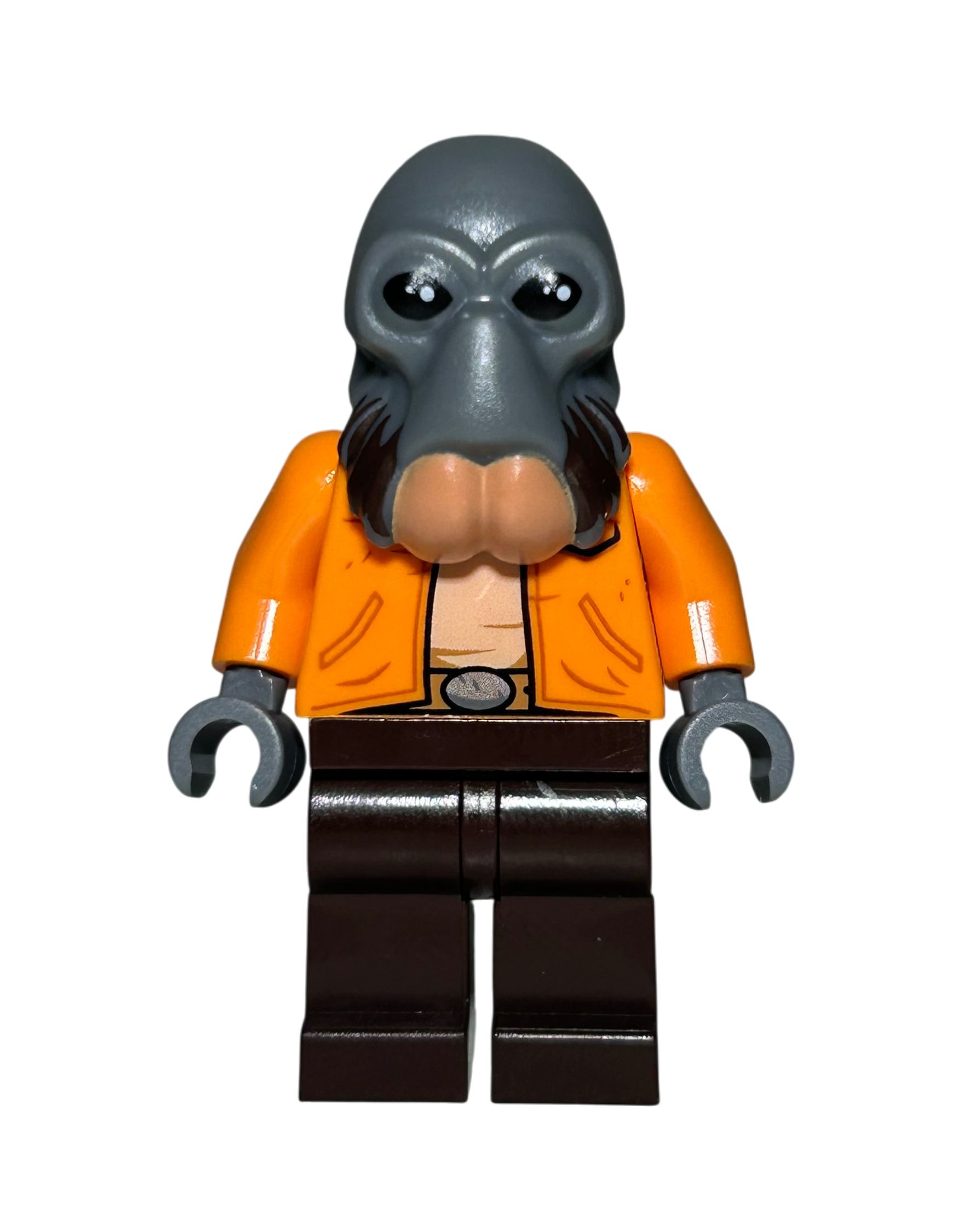 Lego Star Wars Minifigur Ponda Baba SW1124 Vorderansicht brick2d2