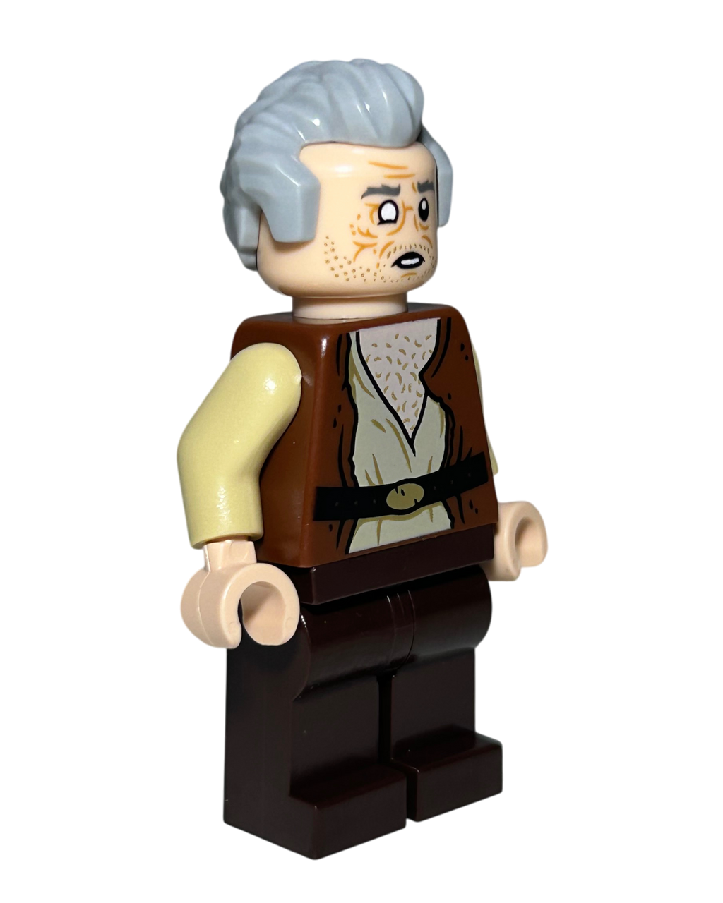 Lego Star Wars Minifigur Dr. Cornelius Evazan SW1125 Seitenansicht links brick2d2