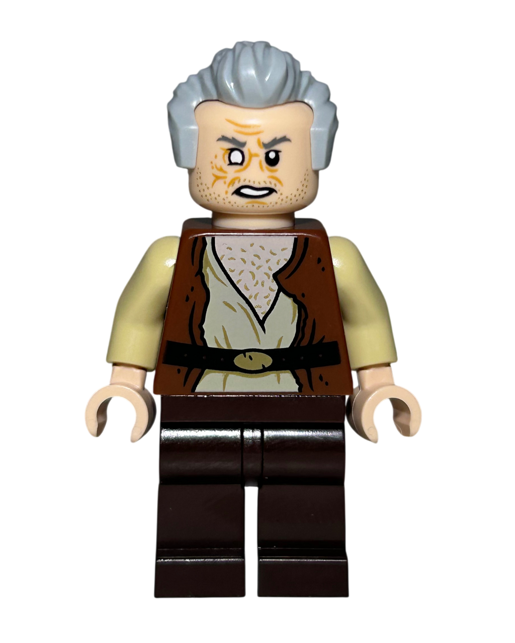 Lego Star Wars Minifigur Dr. Cornelius Evazan SW1125 Vorderansicht brick2d2