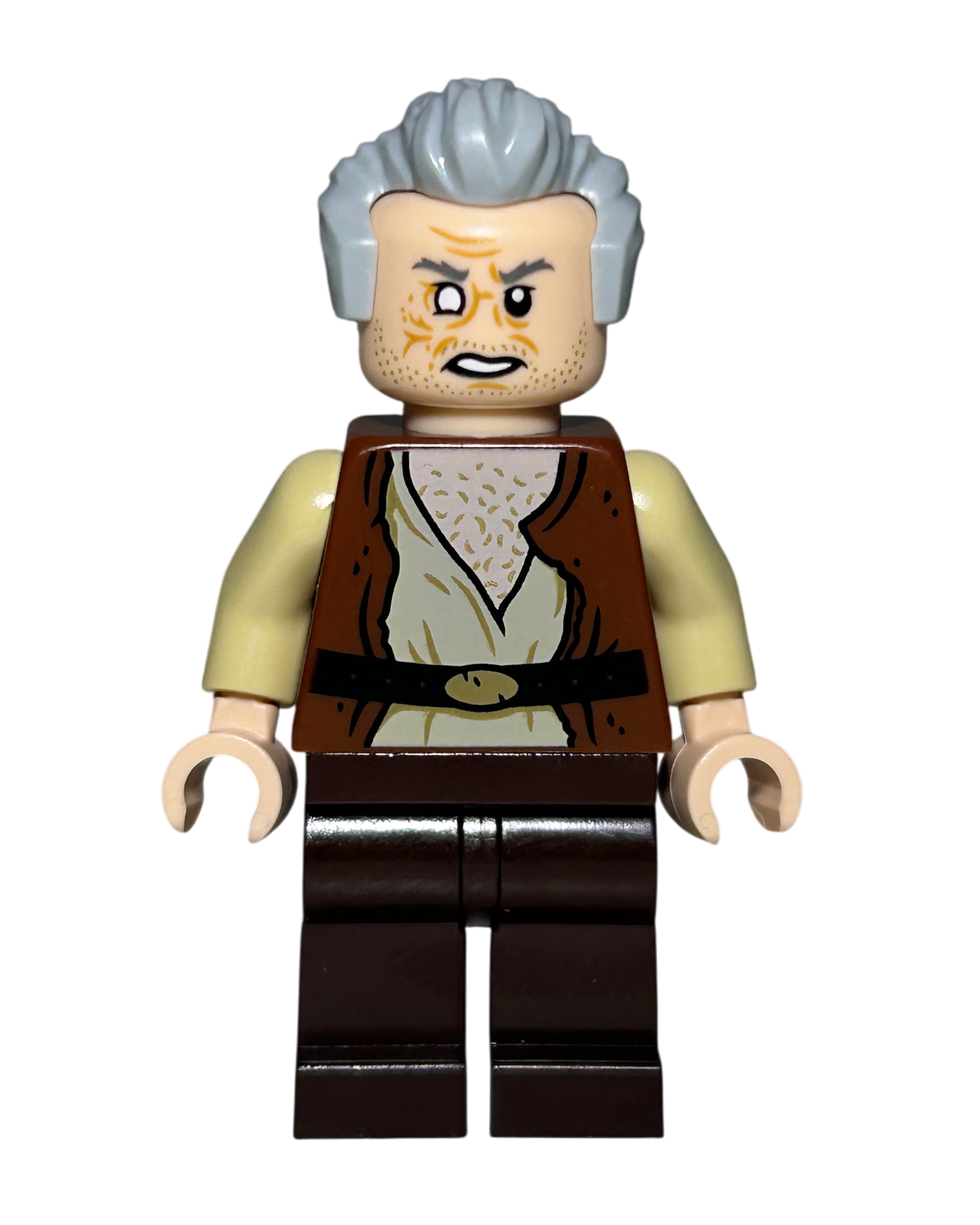 Lego Star Wars Minifigur Dr. Cornelius Evazan SW1125 Vorderansicht brick2d2