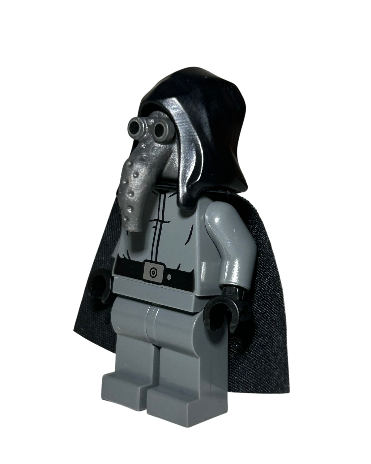 Garindan mit Kapuze und Cape SW1127 LEGO Star Wars Minifigur Seitenansicht rechts Brick2D2