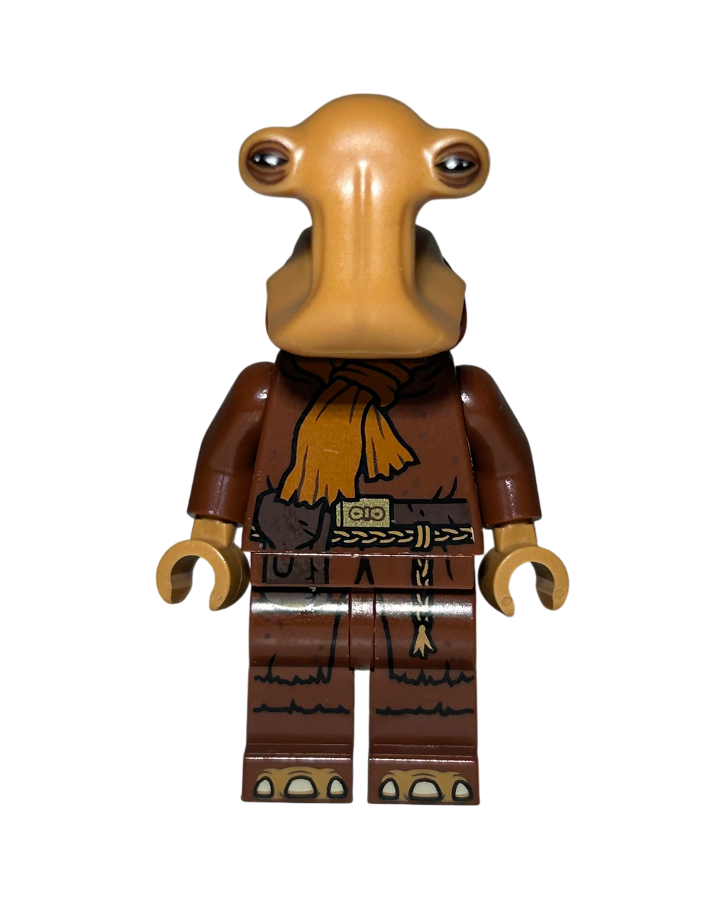 Lego Star Wars Minifigur Momaw Nadon SW1128 Vorderansicht brick2d2