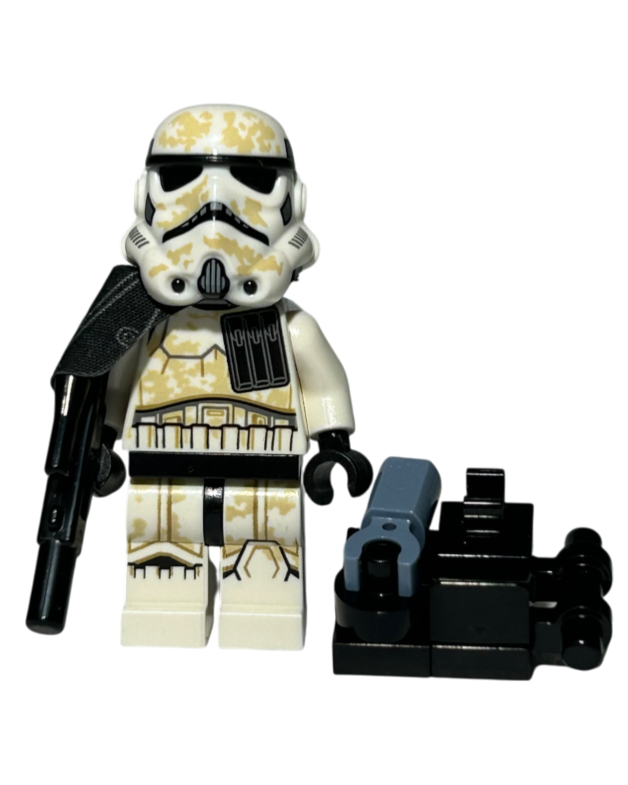 Sandtrooper mit schwarzem Pauldron SW1131 LEGO Star Wars Minifigur Vorderansicht