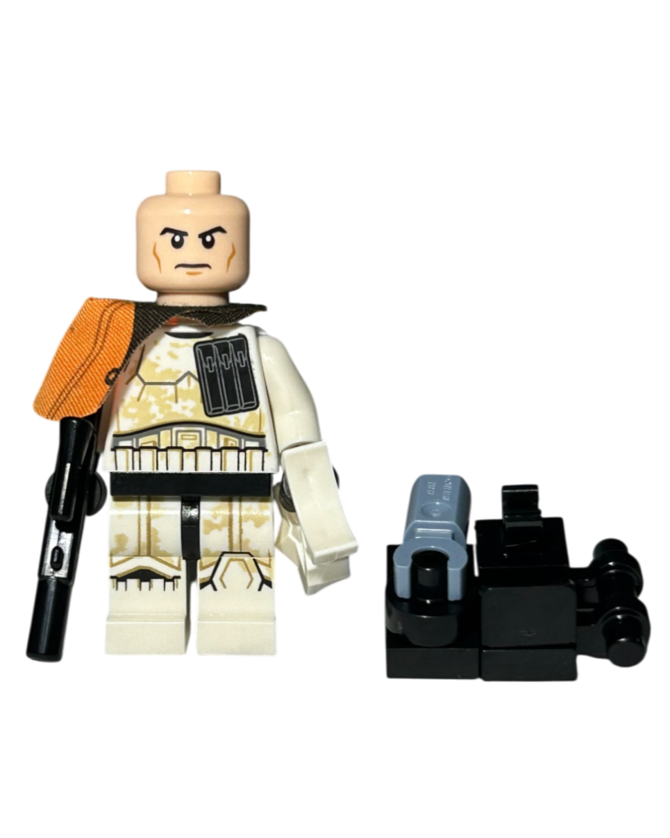 Lego Star Wars Minifigur Sandtrooper Captain Mit Orangem Pauldron SW1132