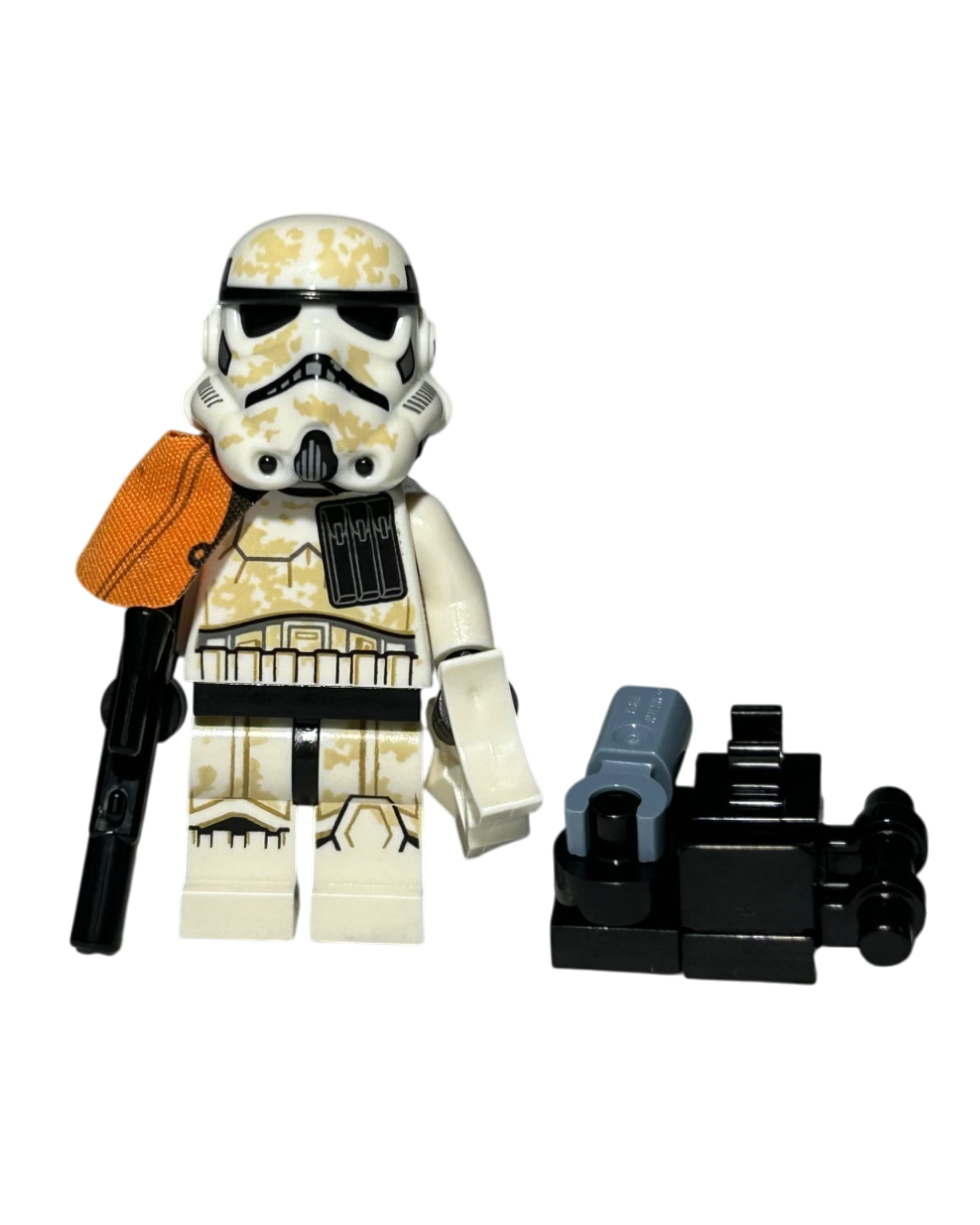 Lego Star Wars Minifigur Sandtrooper Captain Mit Orangem Pauldron SW1132