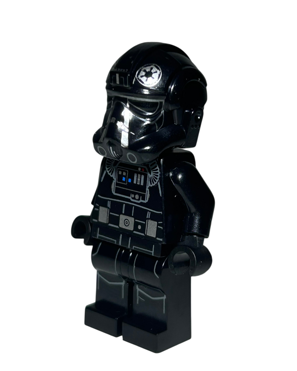 Imperial TIE Fighter Pilot SW1138 LEGO Star Wars Minifigur 2021 Seitenansicht rechts brick2d2