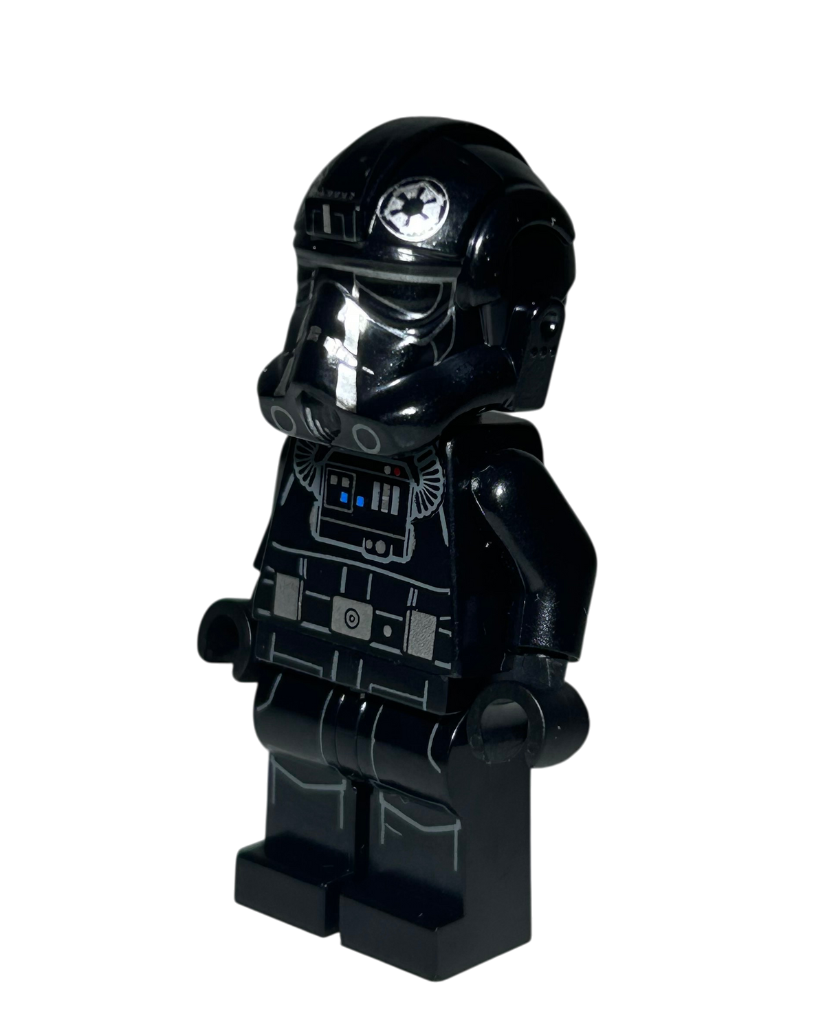 Imperial TIE Fighter Pilot SW1138 LEGO Star Wars Minifigur 2021 Seitenansicht rechts brick2d2