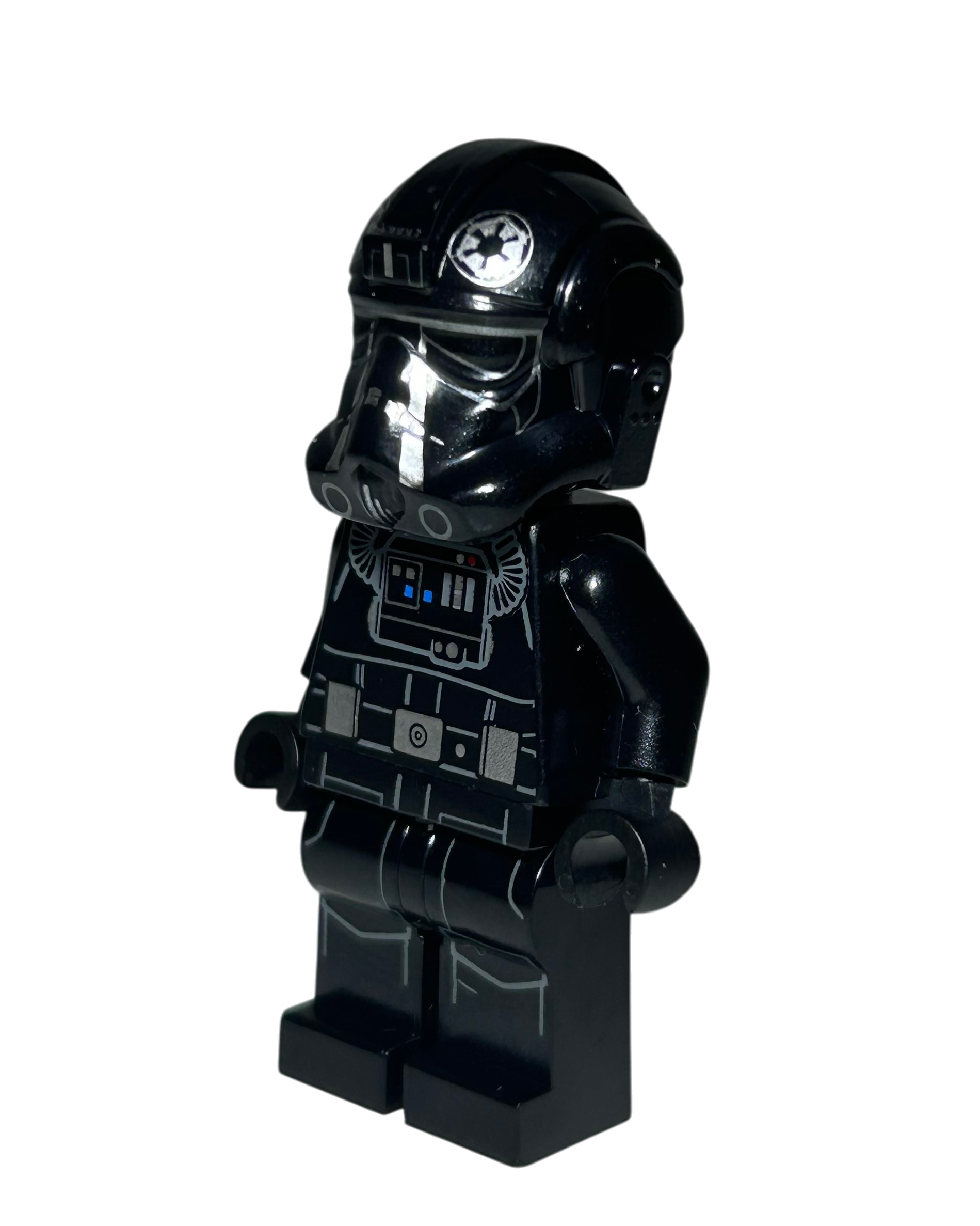 Imperial TIE Fighter Pilot SW1138 LEGO Star Wars Minifigur 2021 Seitenansicht rechts brick2d2