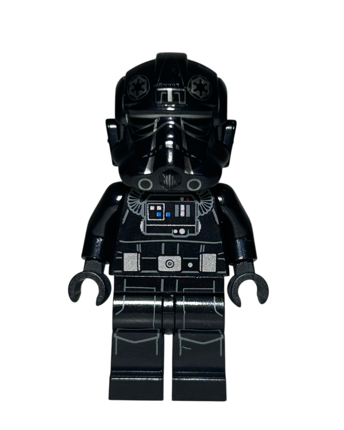 Imperial TIE Fighter Pilot SW1138 LEGO Star Wars Minifigur 2021 Vorderansicht brick2d2