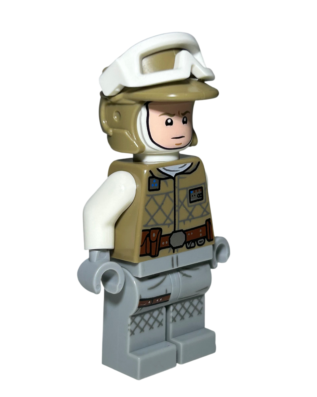 Lego Star Wars Luke Skywalker Hoth Balaclava Outfit SW1143 Seitenansicht links brick2d2
