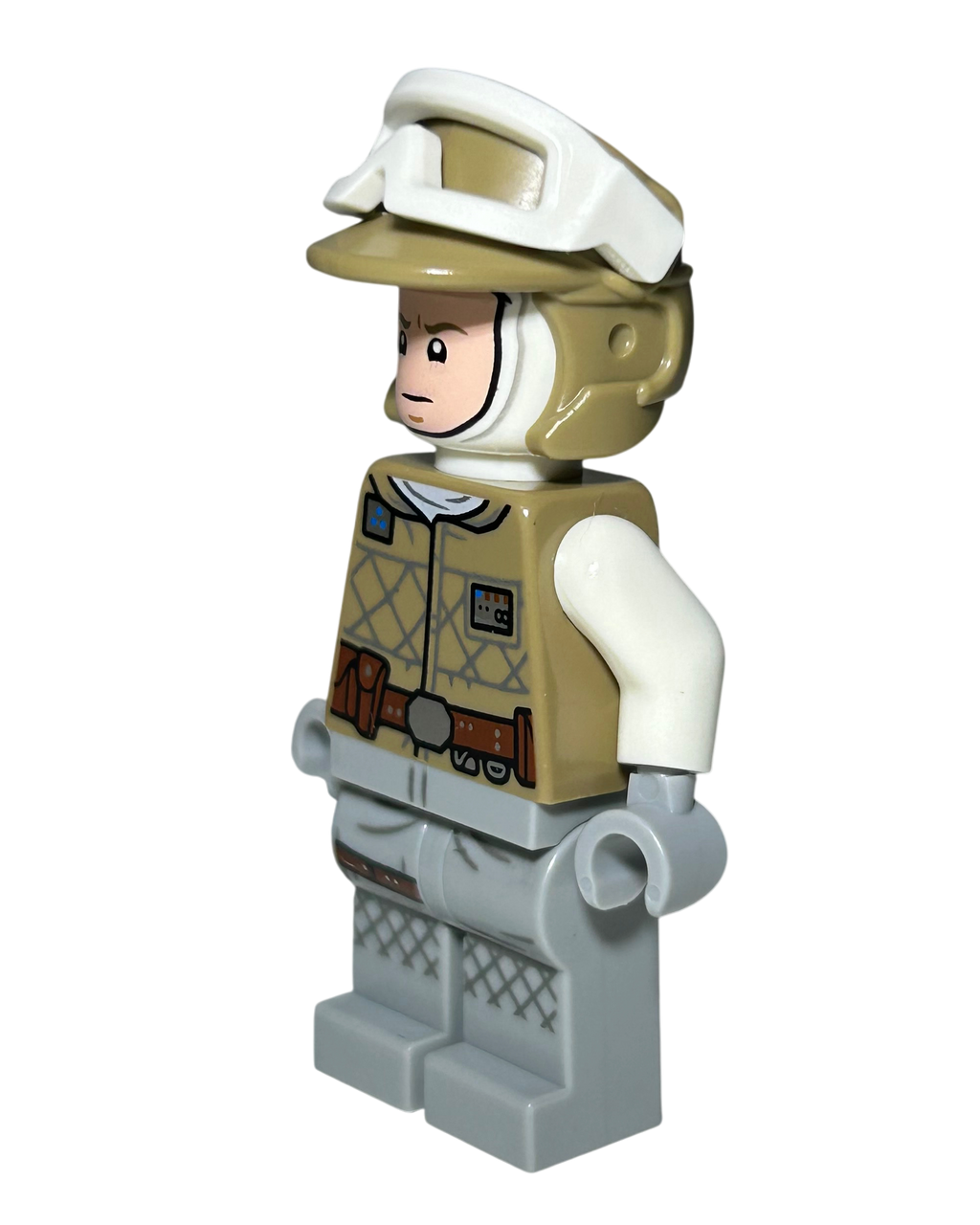 Lego Star Wars Luke Skywalker Hoth Balaclava Outfit SW1143 Seitenansicht rechts brick2d2