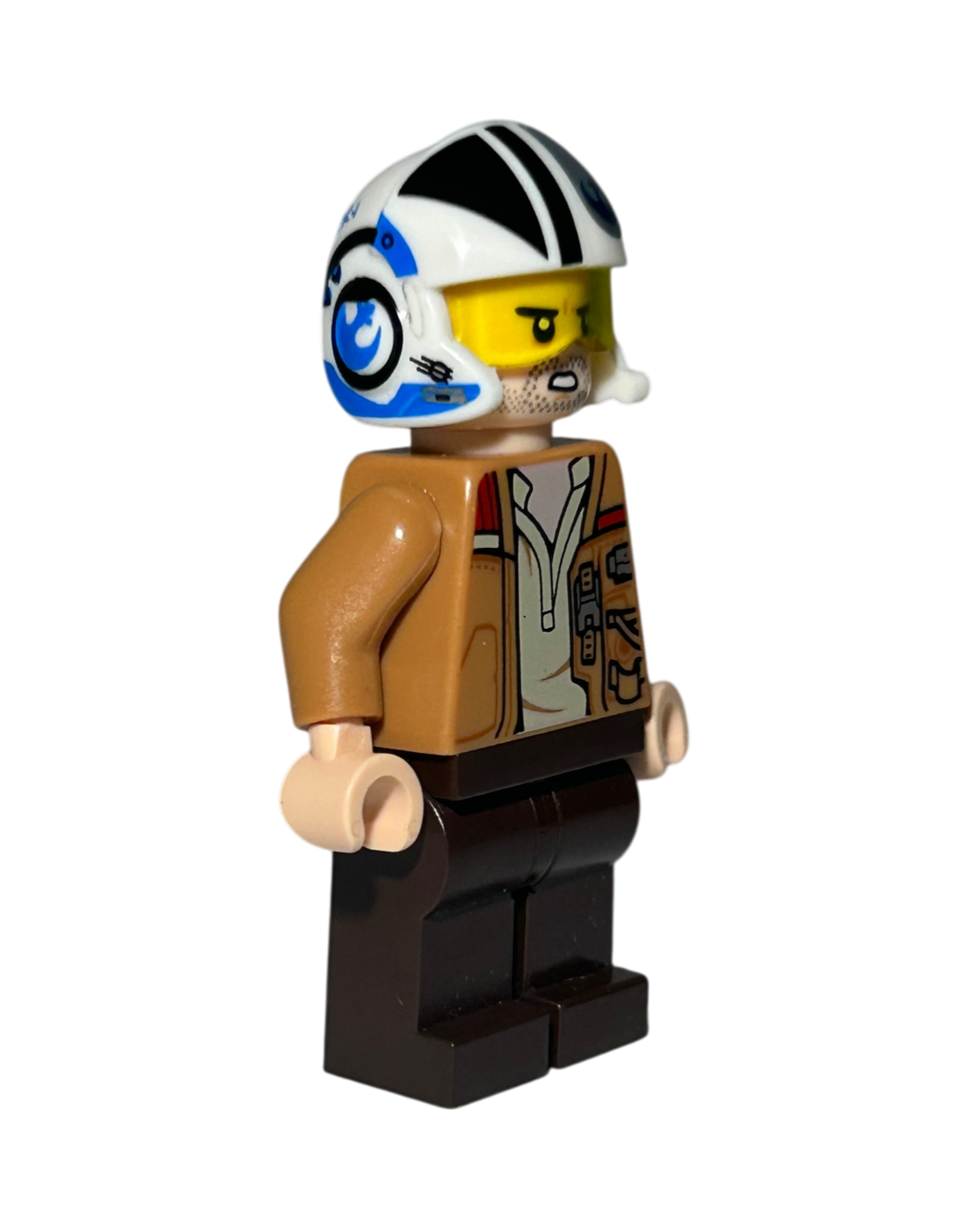 Poe Dameron SW1145 LEGO Star Wars Minifigur Seitenansicht
