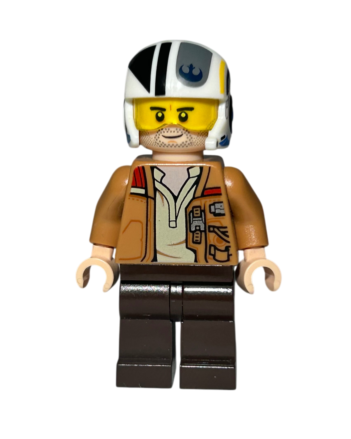 Poe Dameron SW1145 LEGO Star Wars Minifigur Vorderansicht