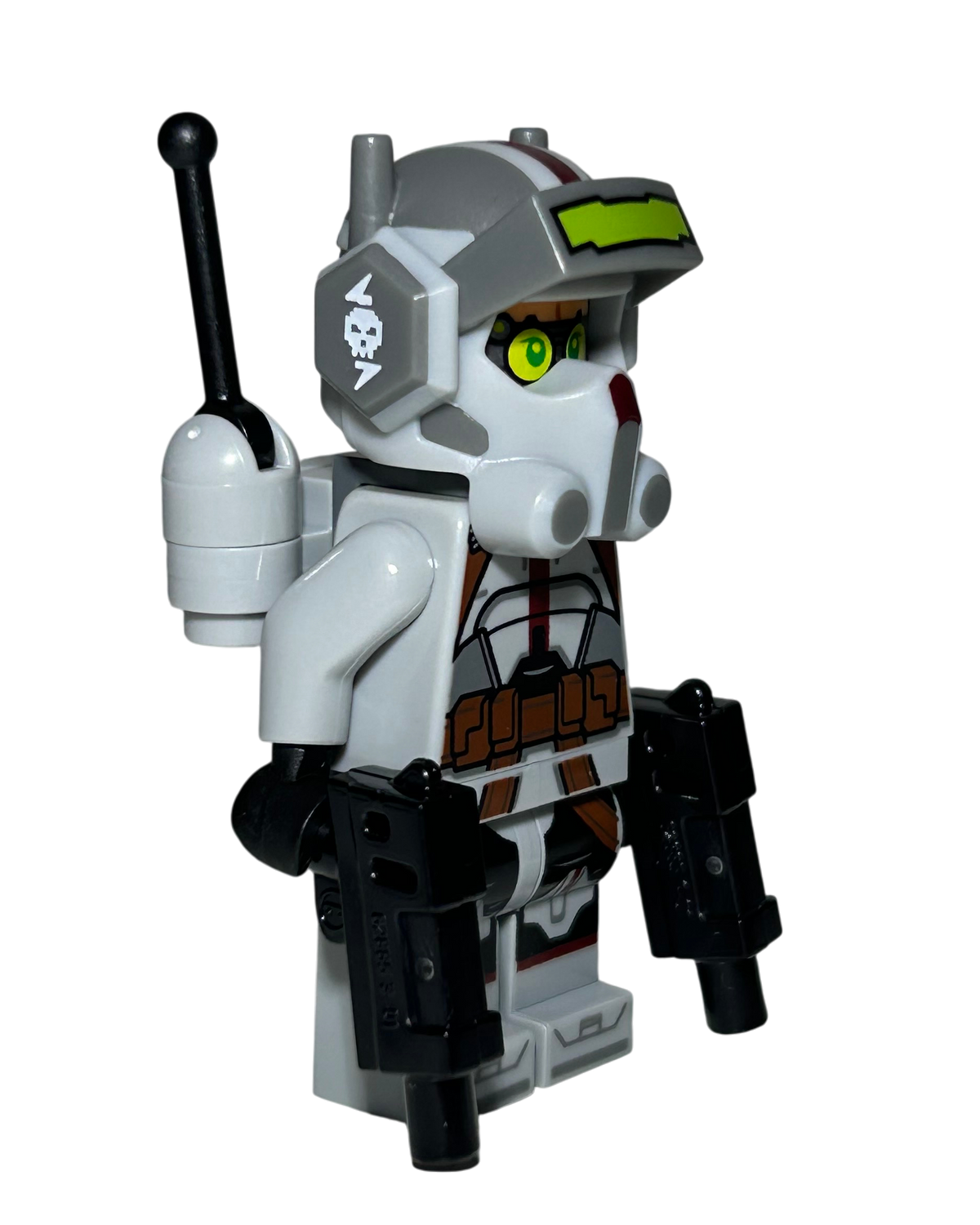 Clone Commando Tech SW1150 LEGO Star Wars Minifigur Seitenansicht links brick2d2