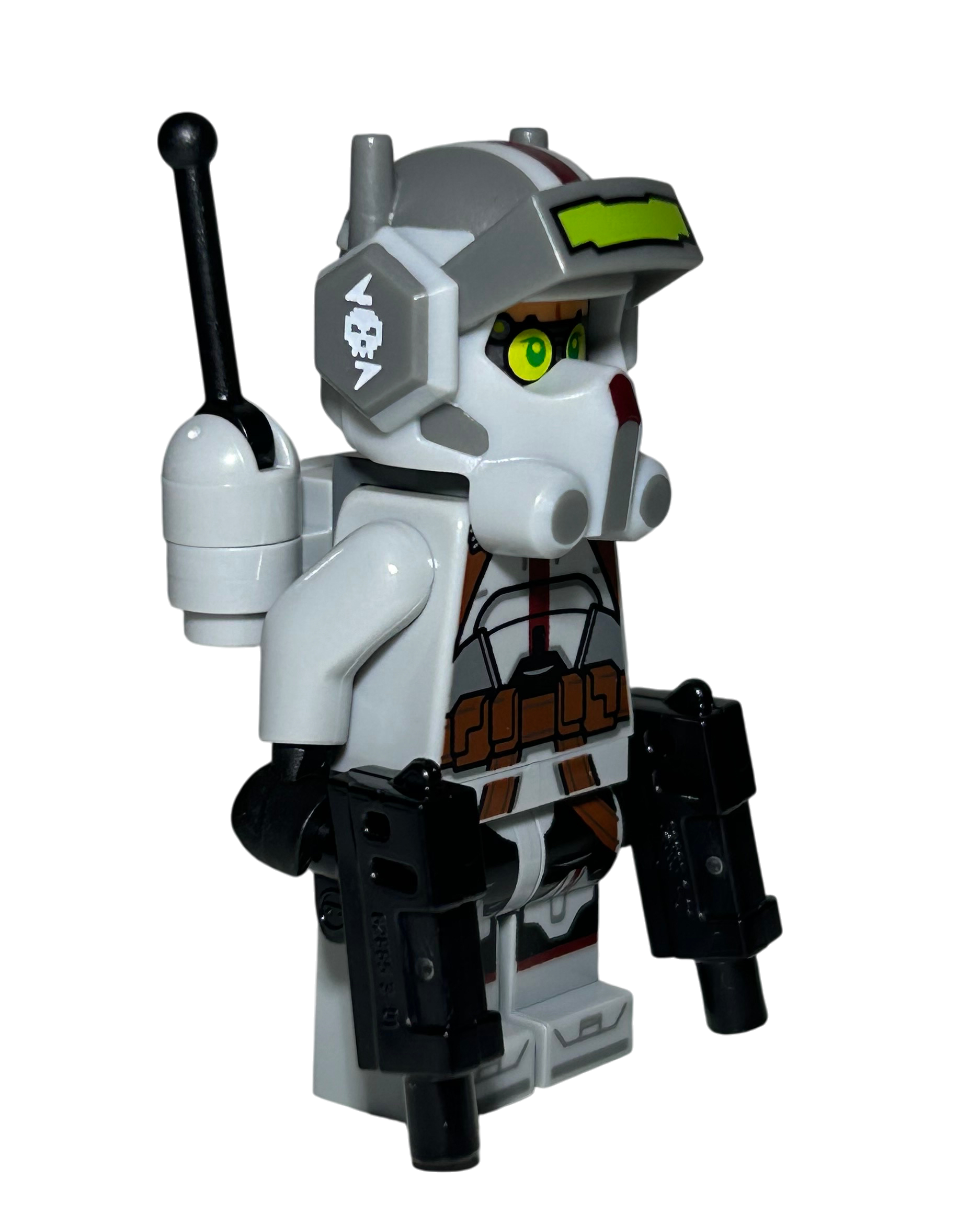 Clone Commando Tech SW1150 LEGO Star Wars Minifigur Seitenansicht links brick2d2