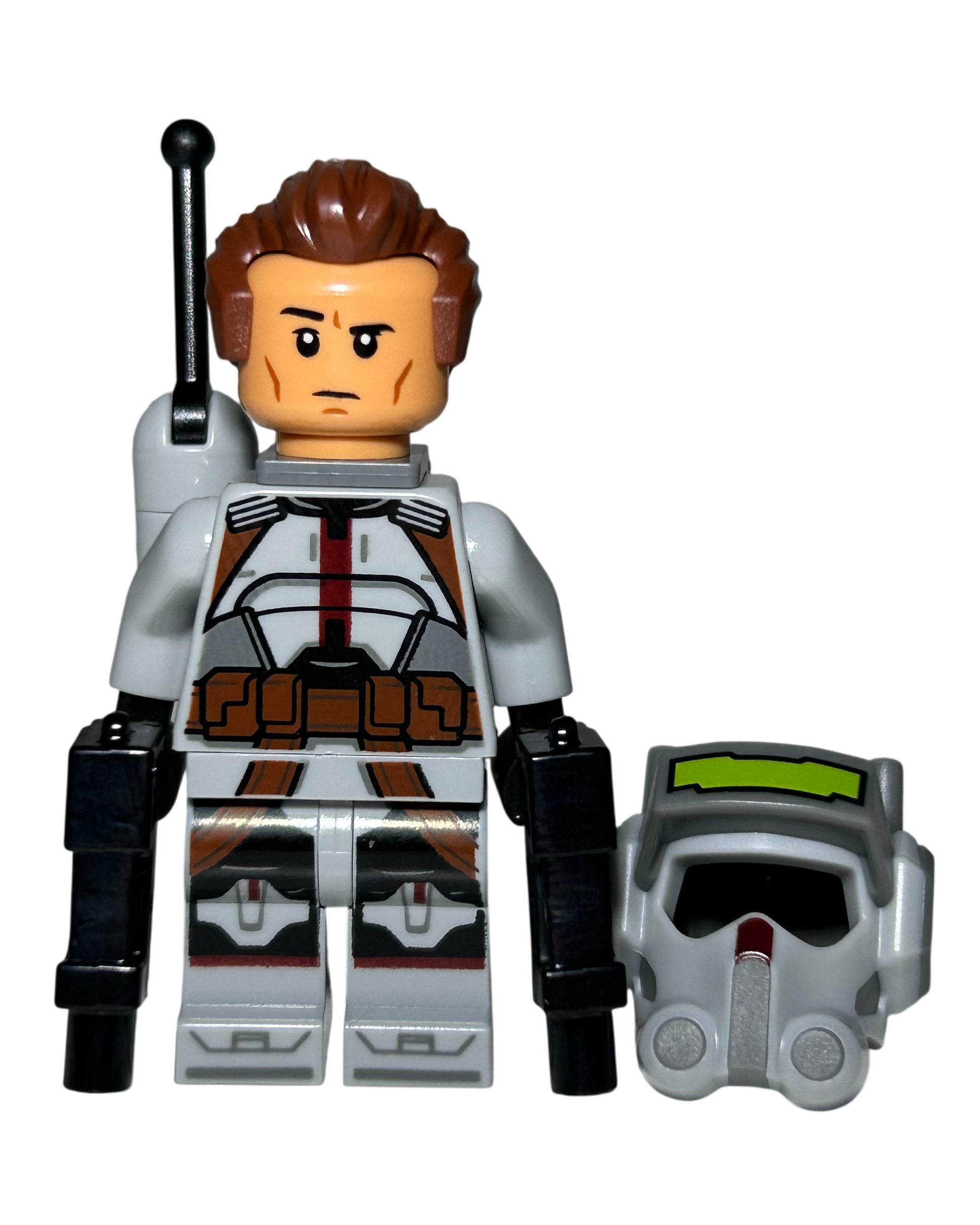 Clone Commando Tech SW1150 LEGO Star Wars Minifigur Detailansicht brick2d2
