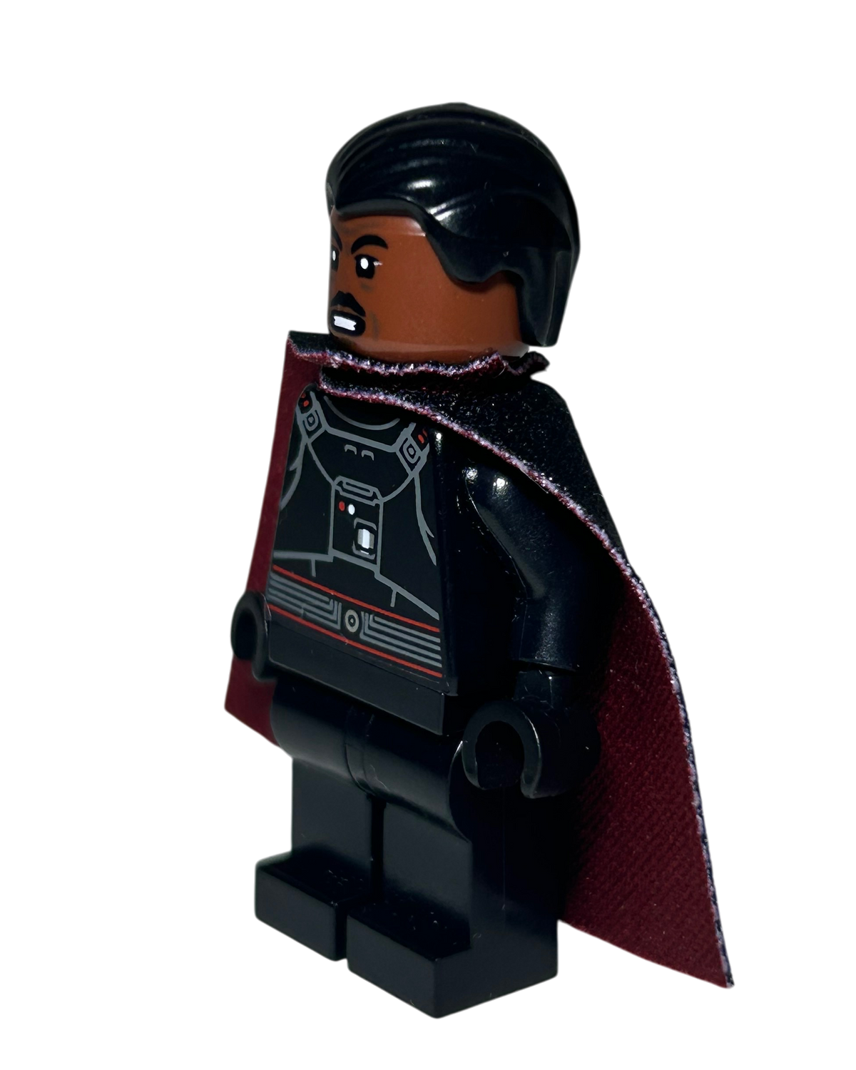 Moff Gideon mit Umhang SW1160 LEGO Star Wars Minifigur Seitenansicht rechts brick2d2