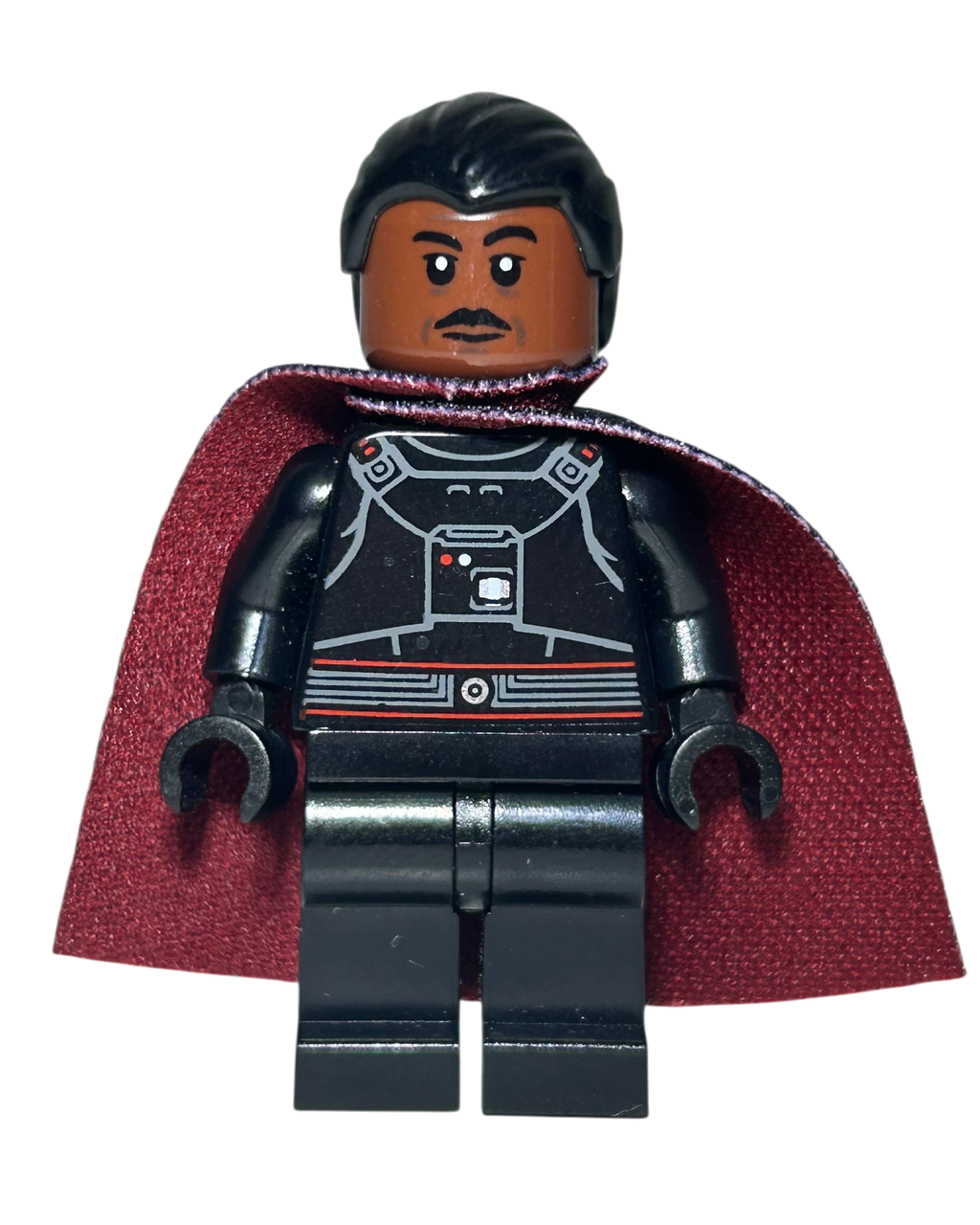 Moff Gideon mit Umhang SW1160 LEGO Star Wars Minifigur Detailansicht brick2d2