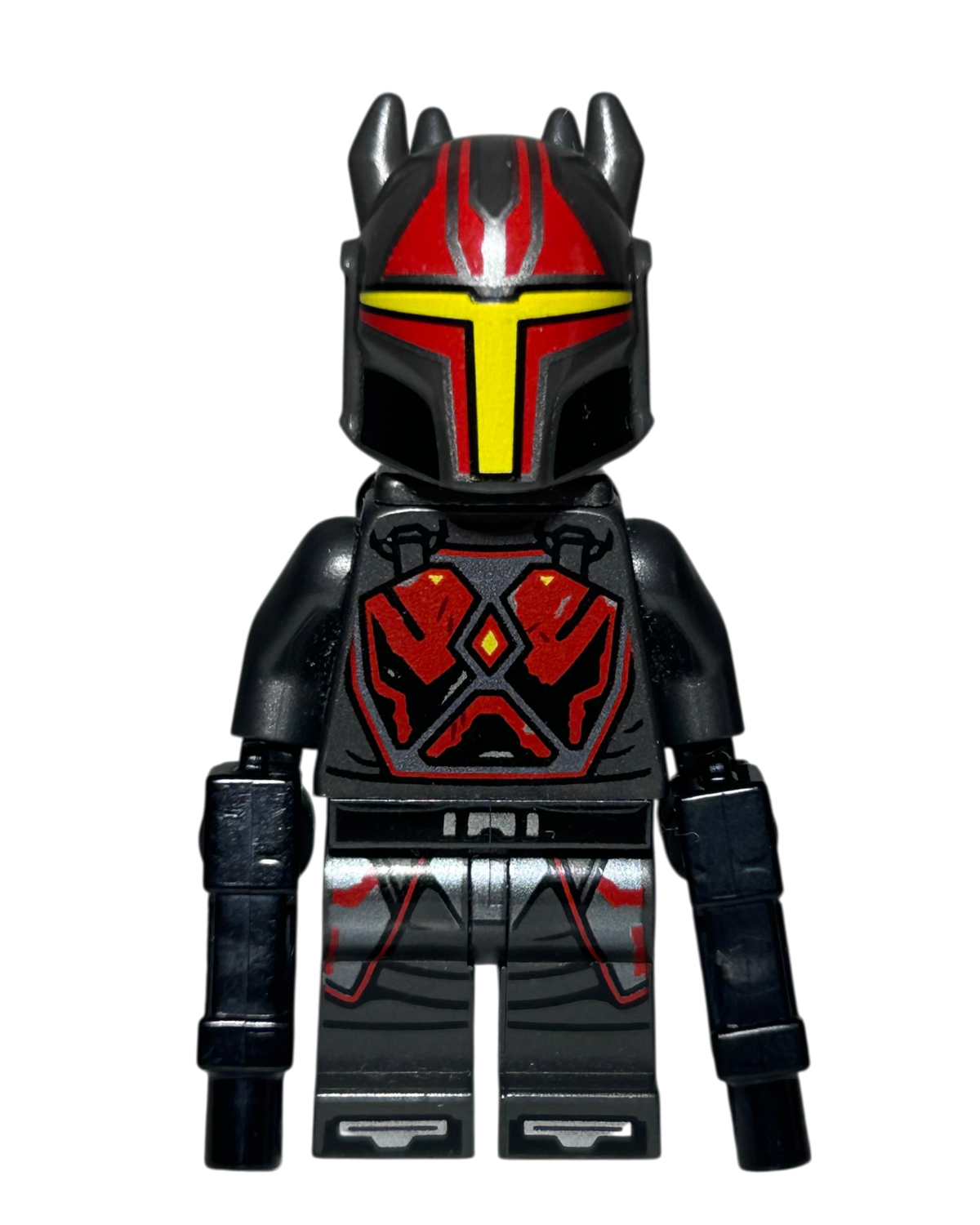 Gar Saxon SW1162 LEGO Star Wars Minifigur Vorderansicht brick2d2