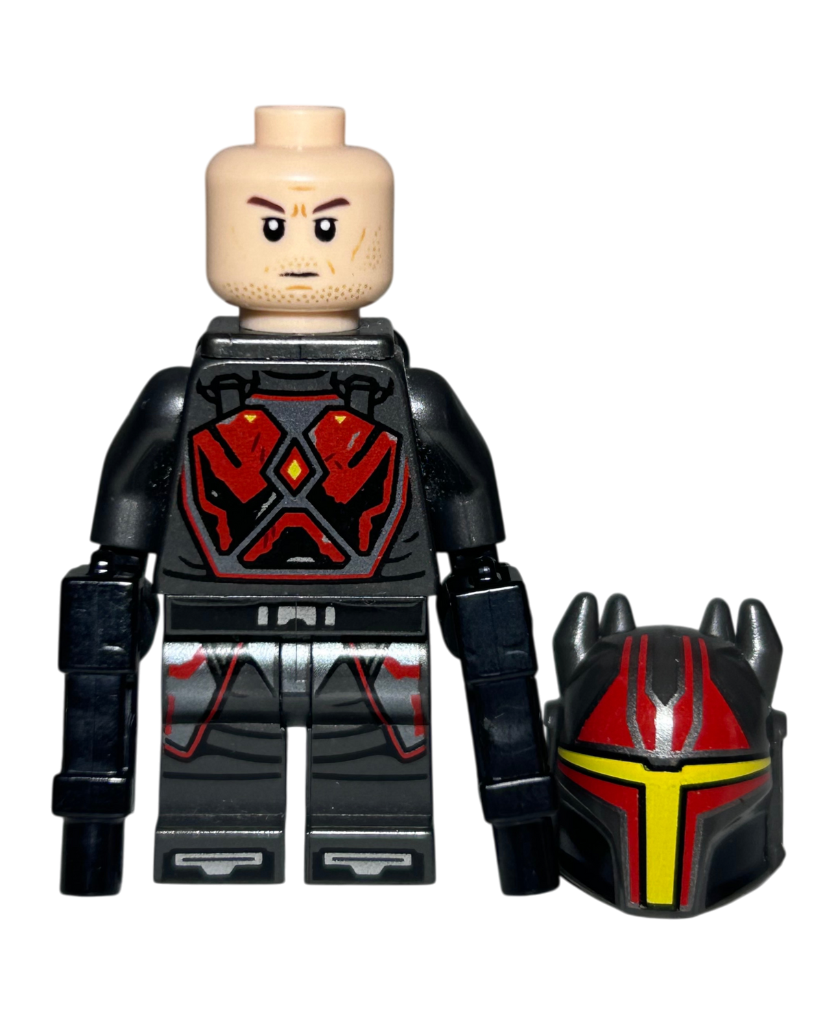 Gar Saxon SW1162 LEGO Star Wars Minifigur Detailansicht brick2d2
