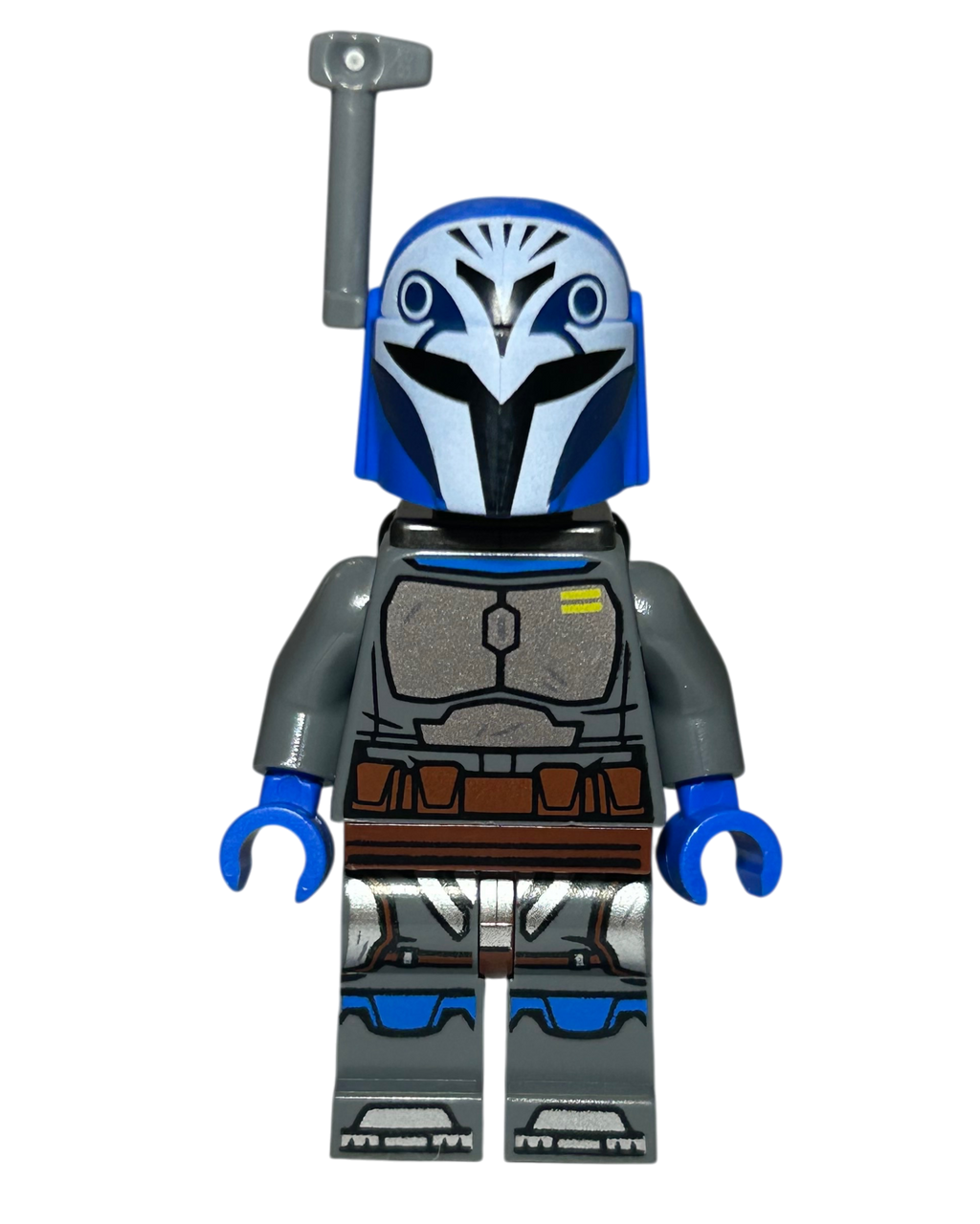 LEGO Star Wars Minifigur Bo-Katan Kryze SW1163 Vorderansicht – Brick2D2
