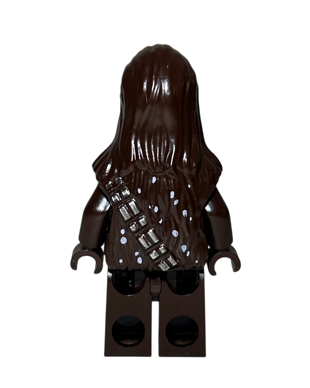 Chewbacca SW1184 Schneeflocken LEGO Star Wars Minifigur Rückansicht brick2d2