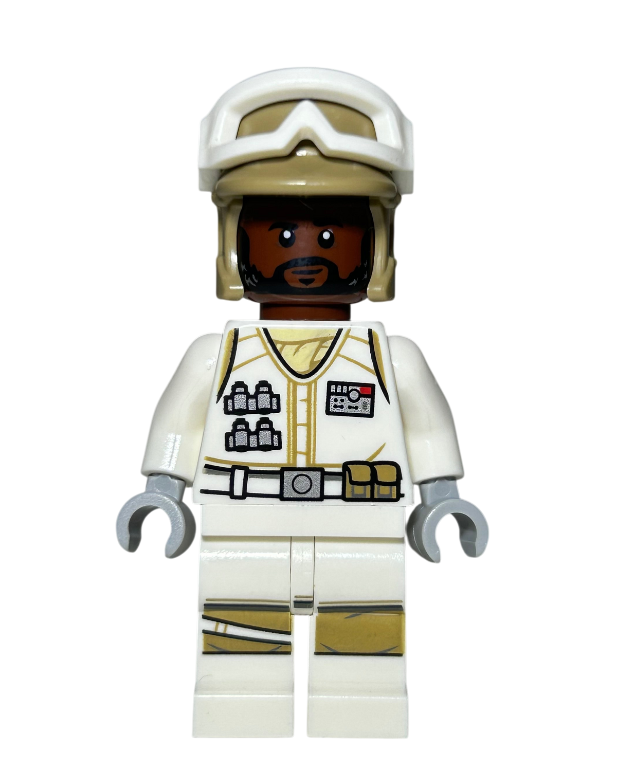 Hoth Rebel Trooper Männlich SW1186 LEGO Star Wars Minifigur Vorderansicht brick2d2