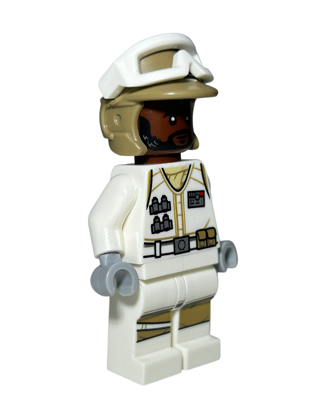 Hoth Rebel Trooper Männlich SW1186 LEGO Star Wars Minifigur Seitenansicht links brick2d2