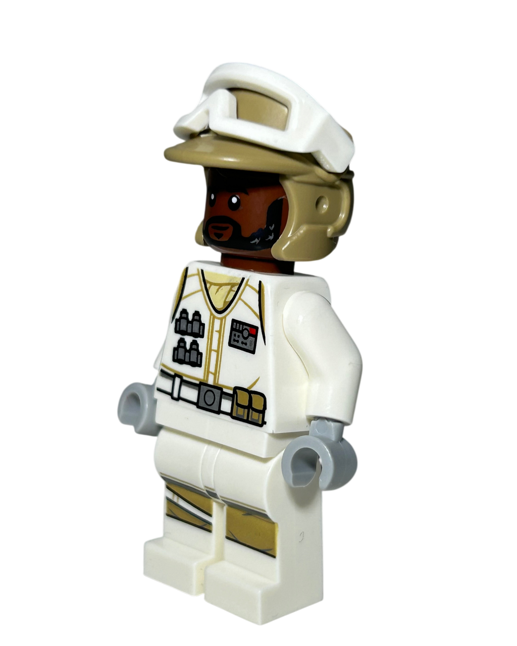 Hoth Rebel Trooper Männlich SW1186 LEGO Star Wars Minifigur Seitenansicht rechts brick2d2